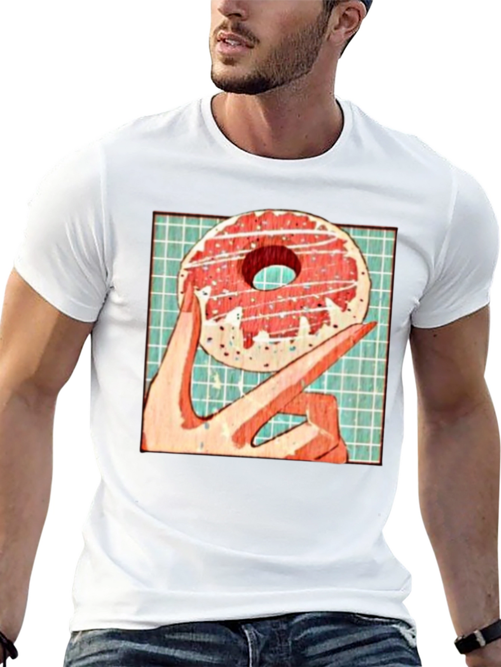 Donut Graphic T-Shirt