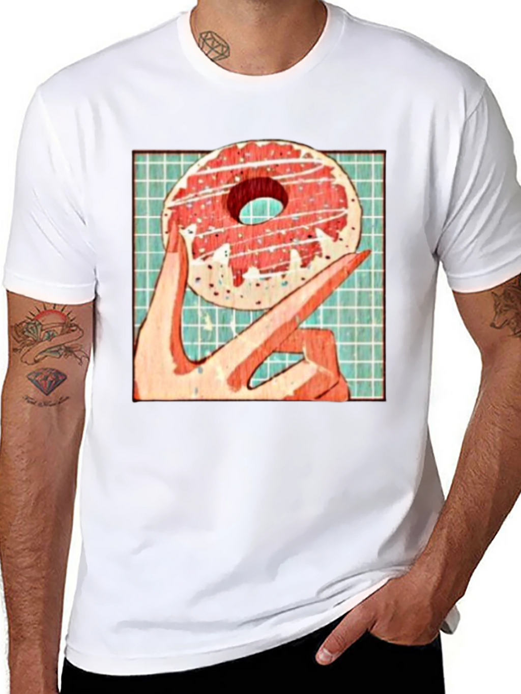 Donut Graphic T-Shirt