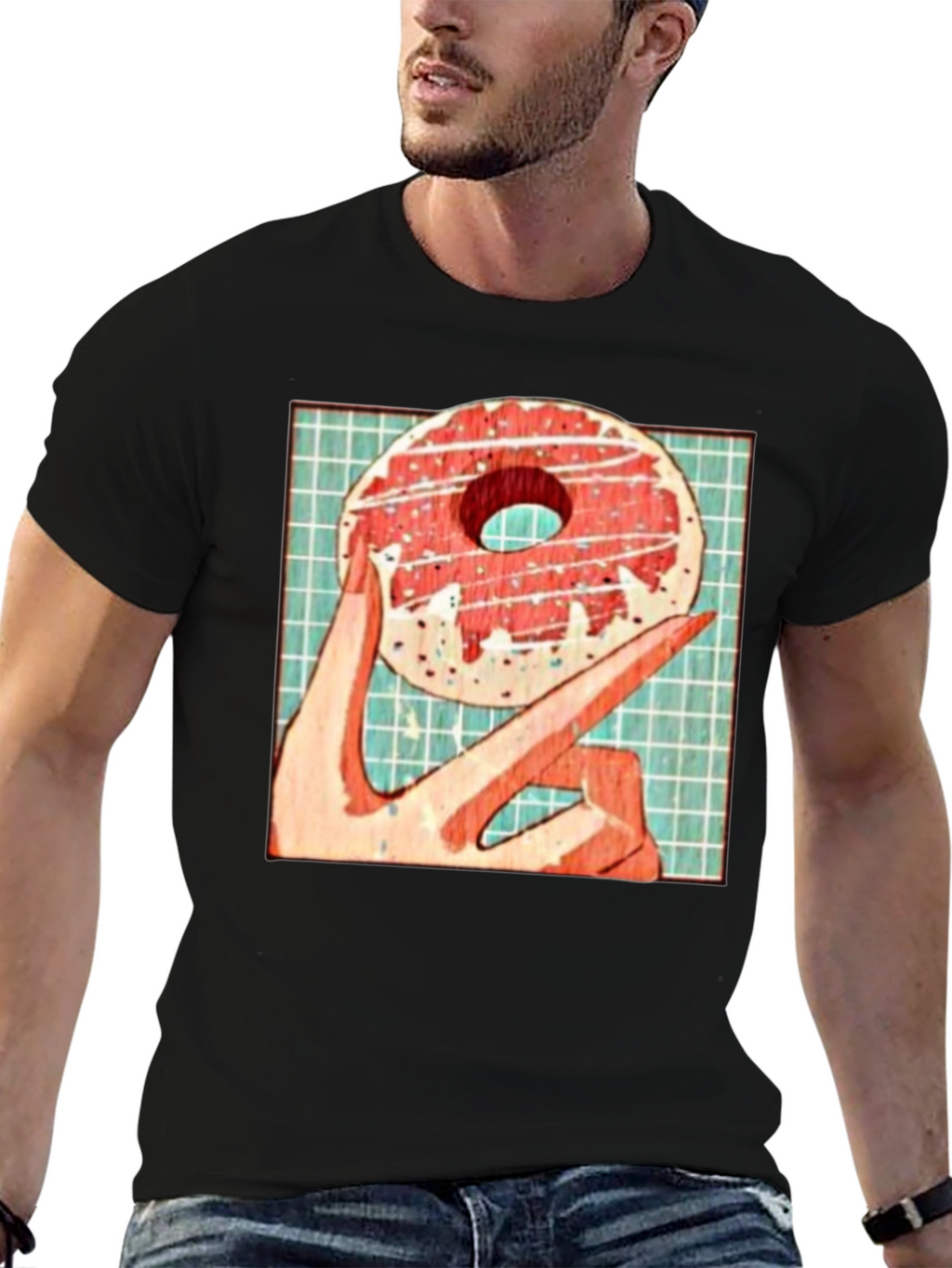 Donut Graphic T-Shirt