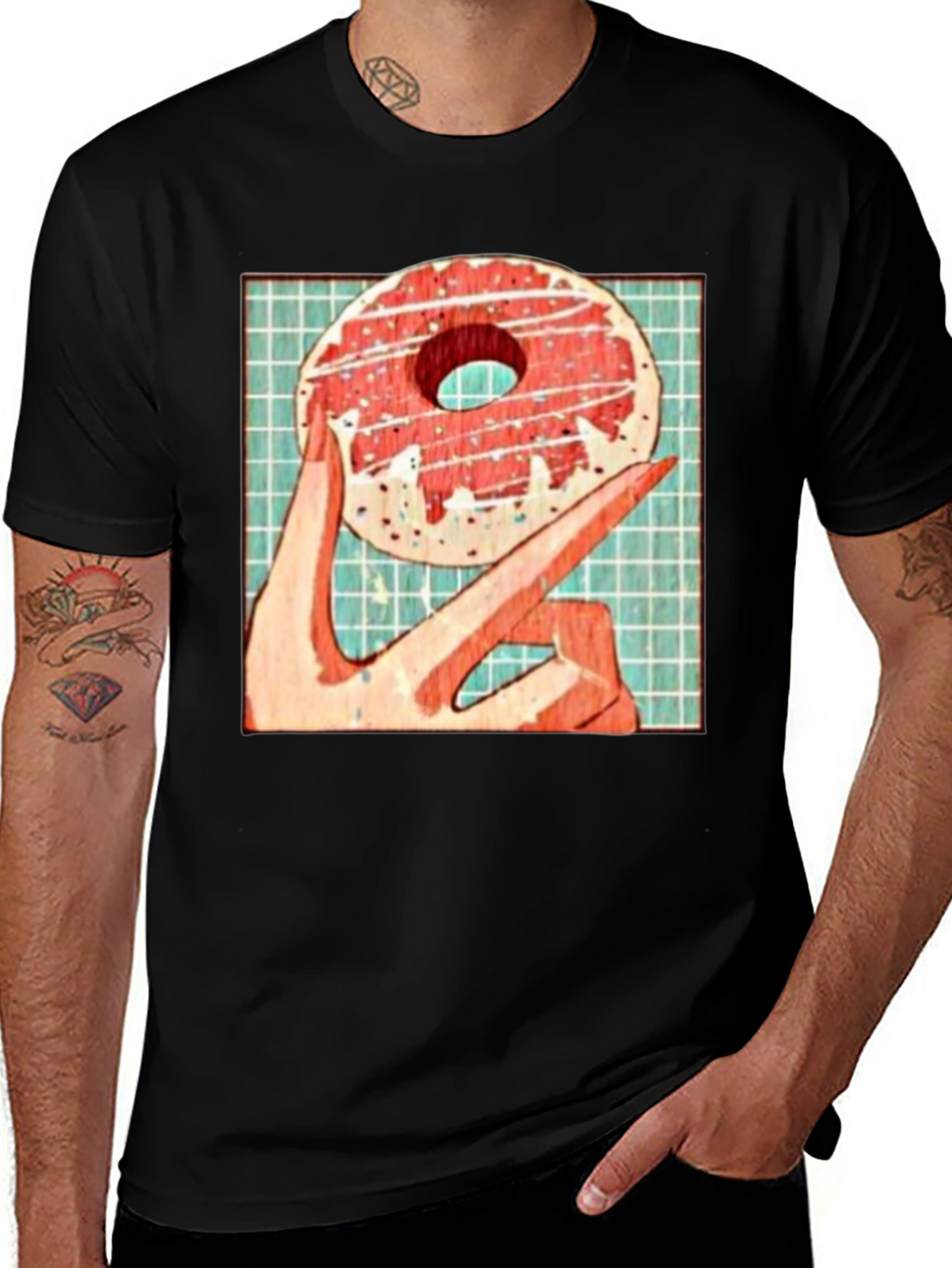 Donut Graphic T-Shirt