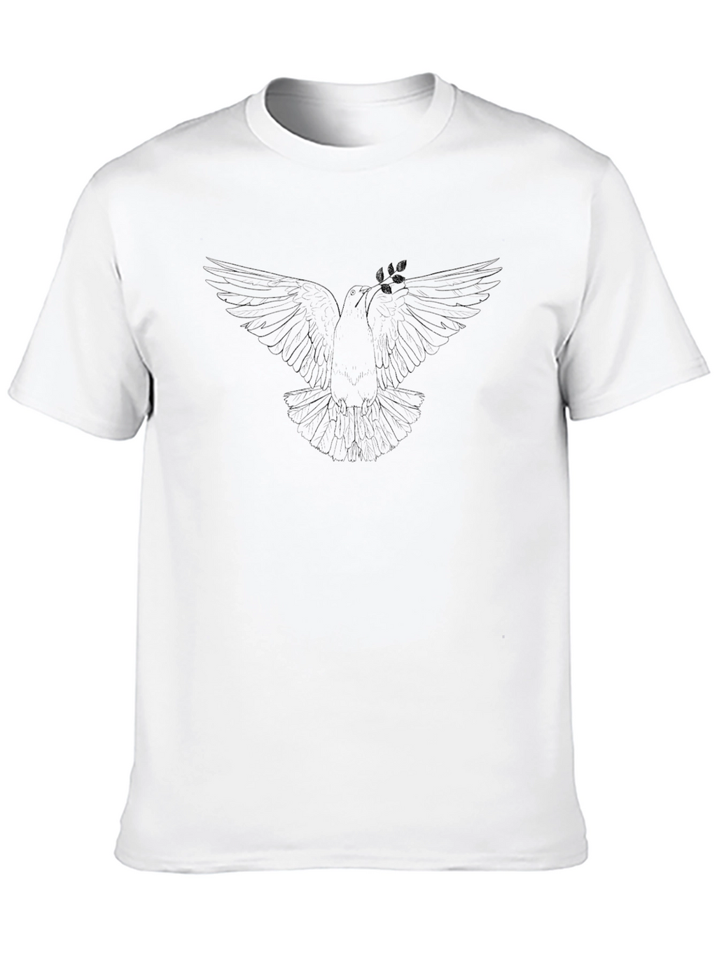 Dove Graphic Black T-Shirt