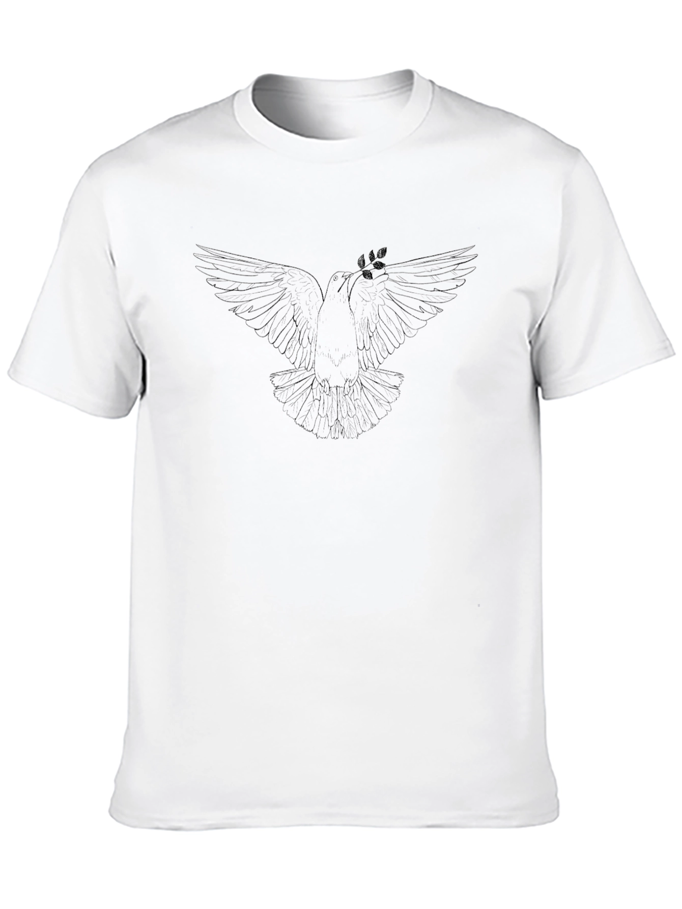 Dove Graphic Black T-Shirt