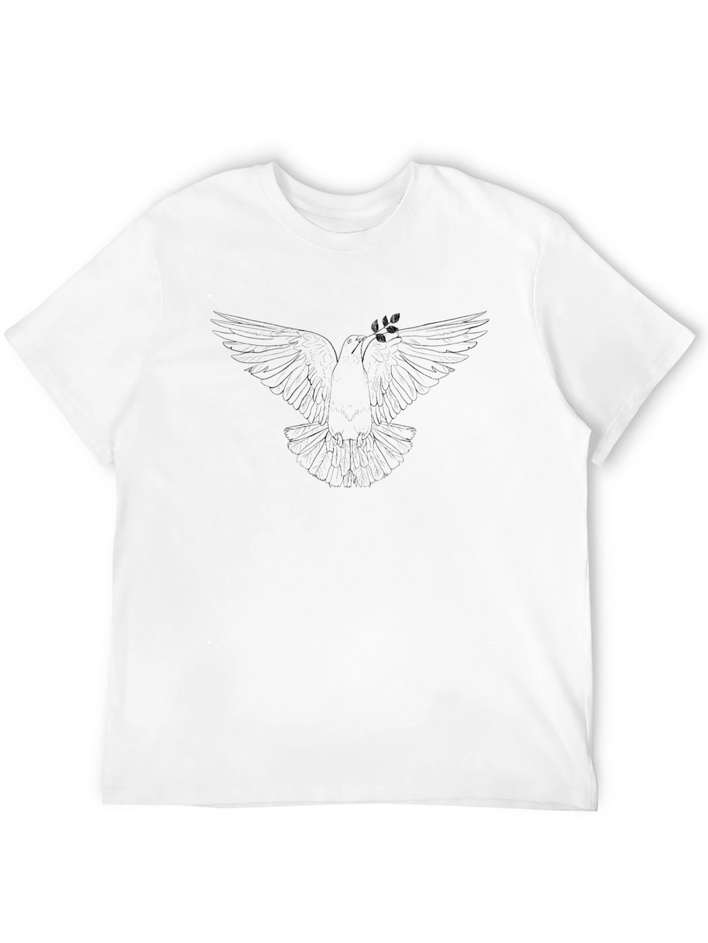 Dove Graphic Black T-Shirt