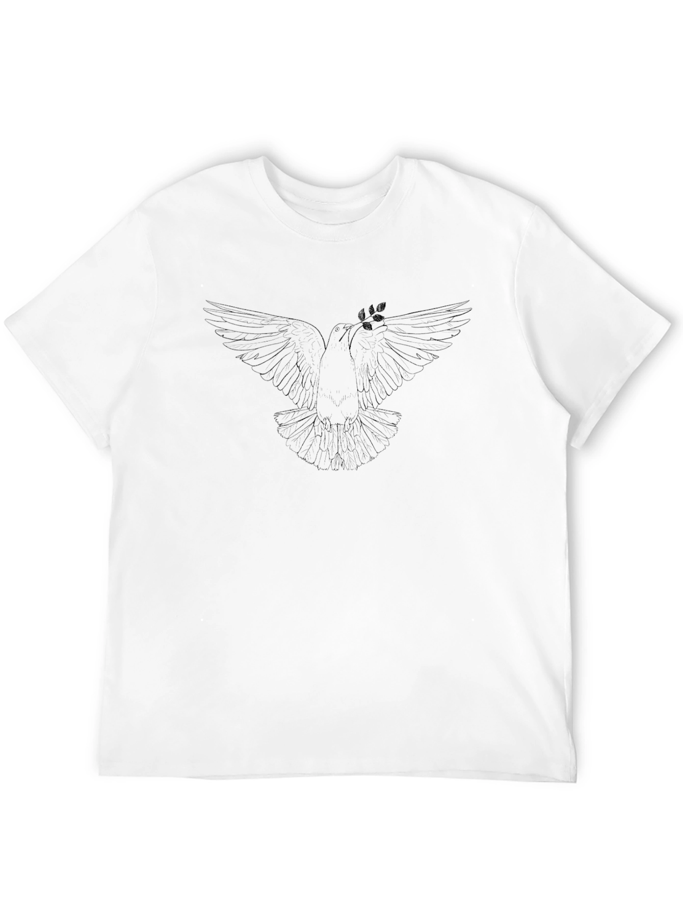 Dove Graphic Black T-Shirt