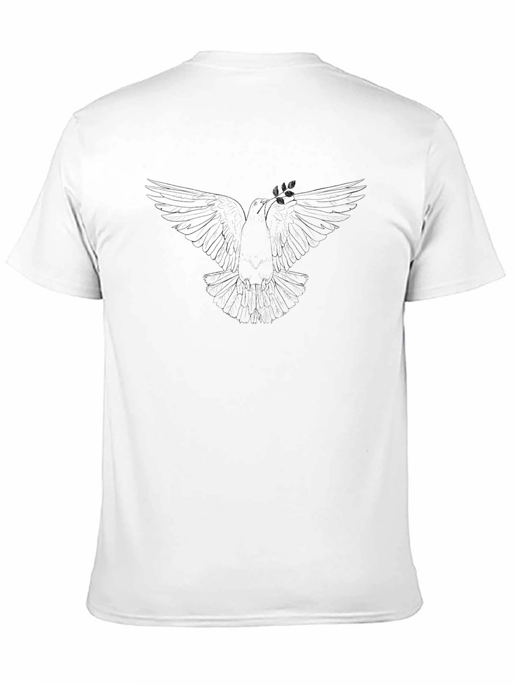 Dove Graphic Black T-Shirt