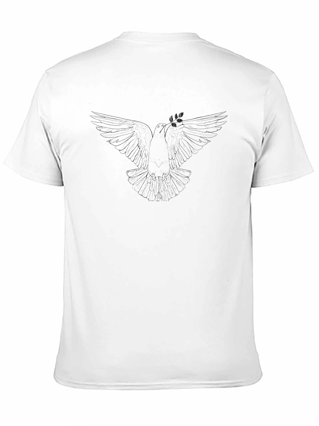 Dove Graphic Black T-Shirt