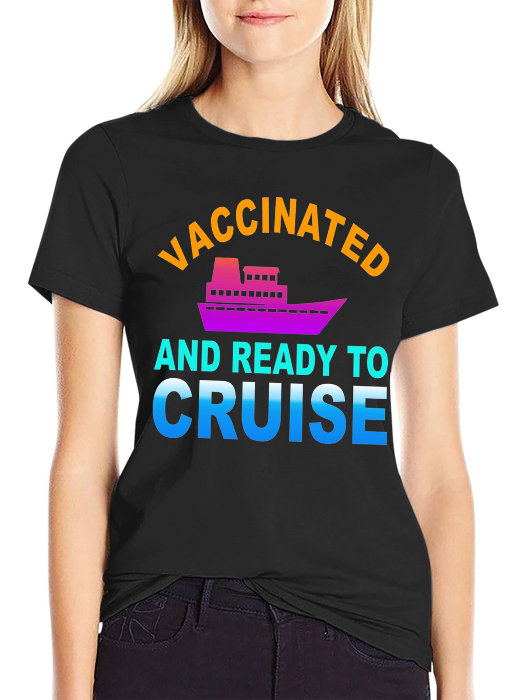 Vaccinated and Ready to Cruise Graphic Tee