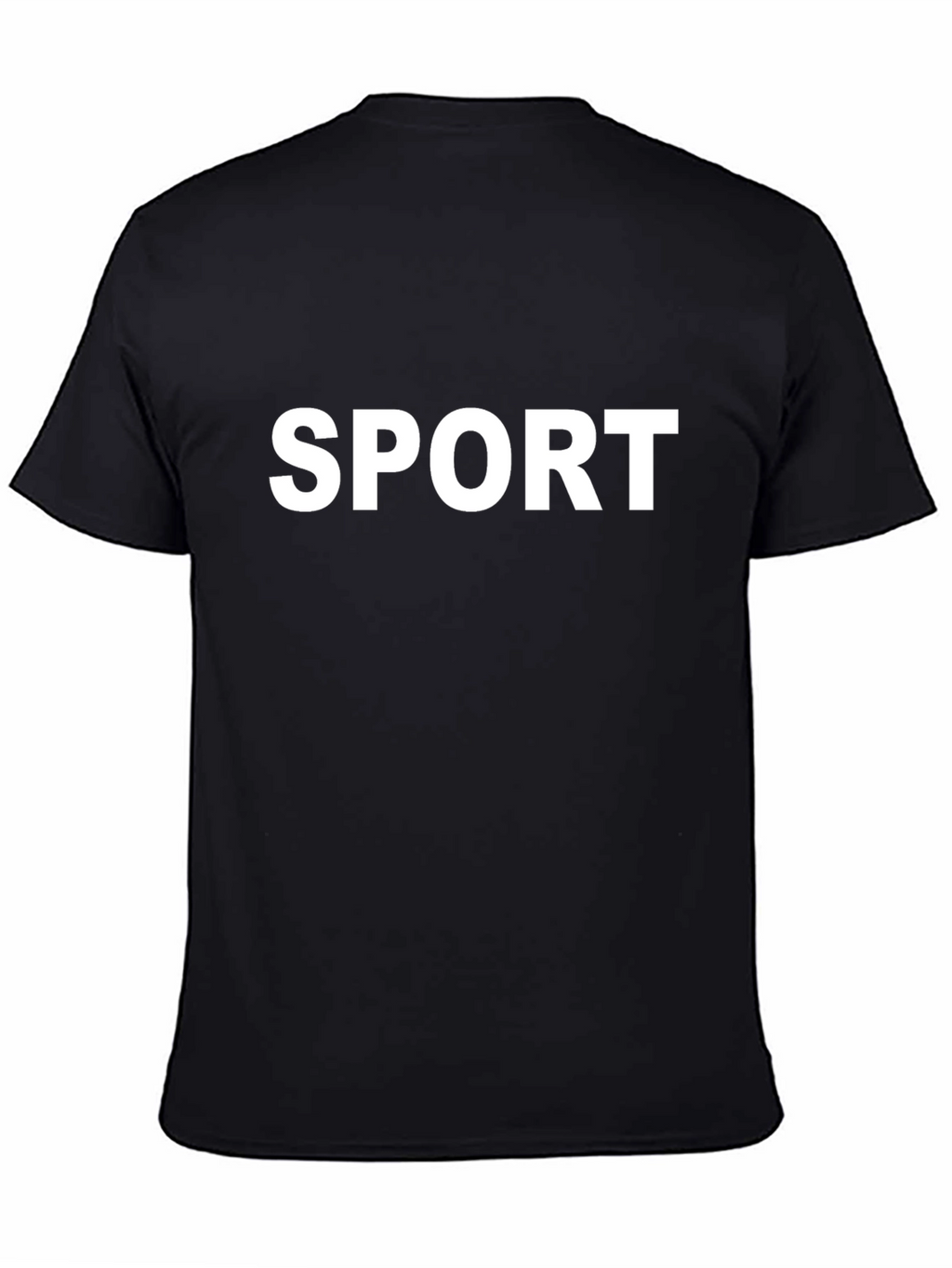 Mens Black SPORT Graphic T-Shirt