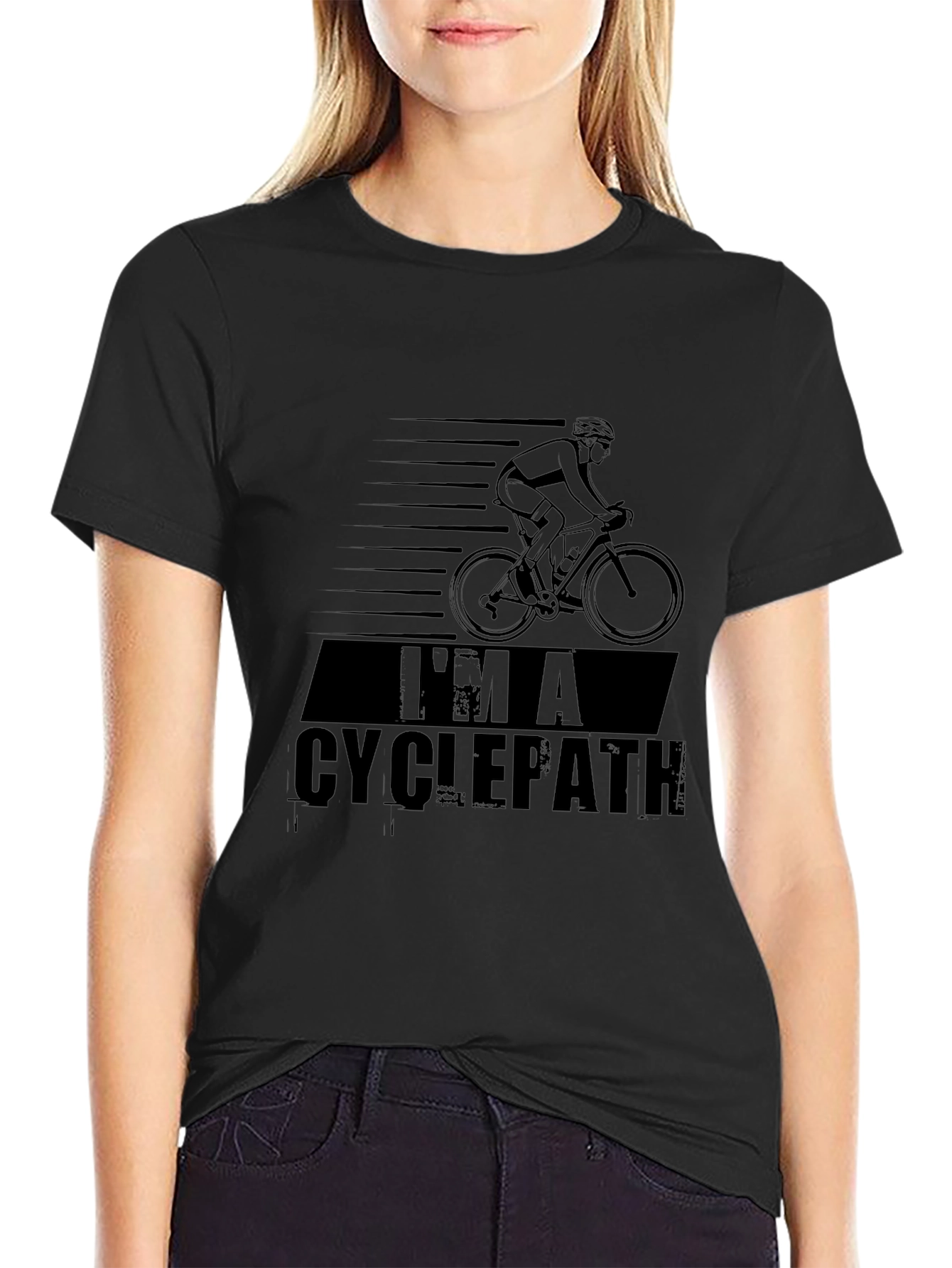 Im a Cyclepath T-Shirt - Cycling Graphic Tee