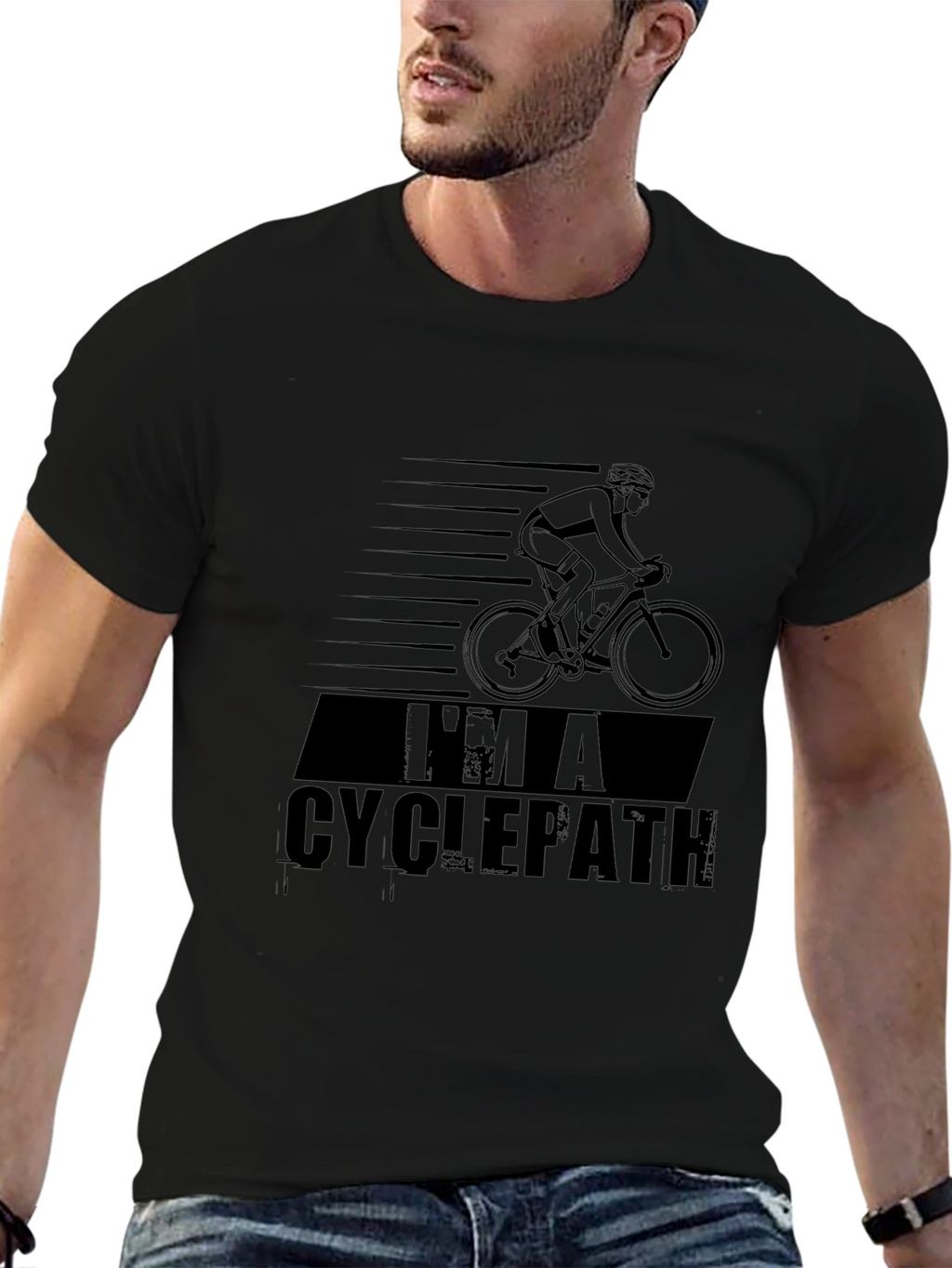 Im a Cyclepath T-Shirt - Cycling Graphic Tee