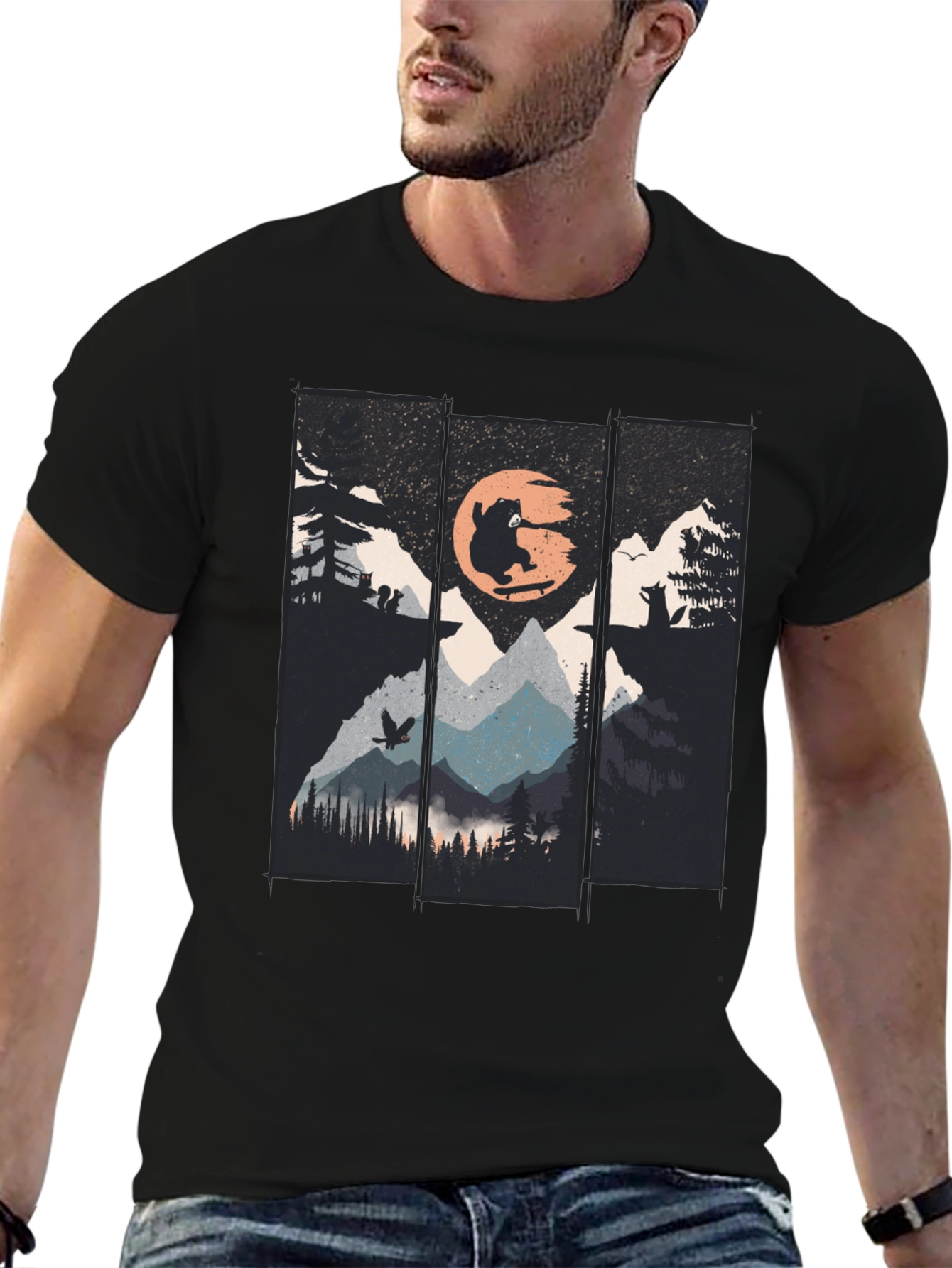 Nature Adventure Graphic T-Shirt