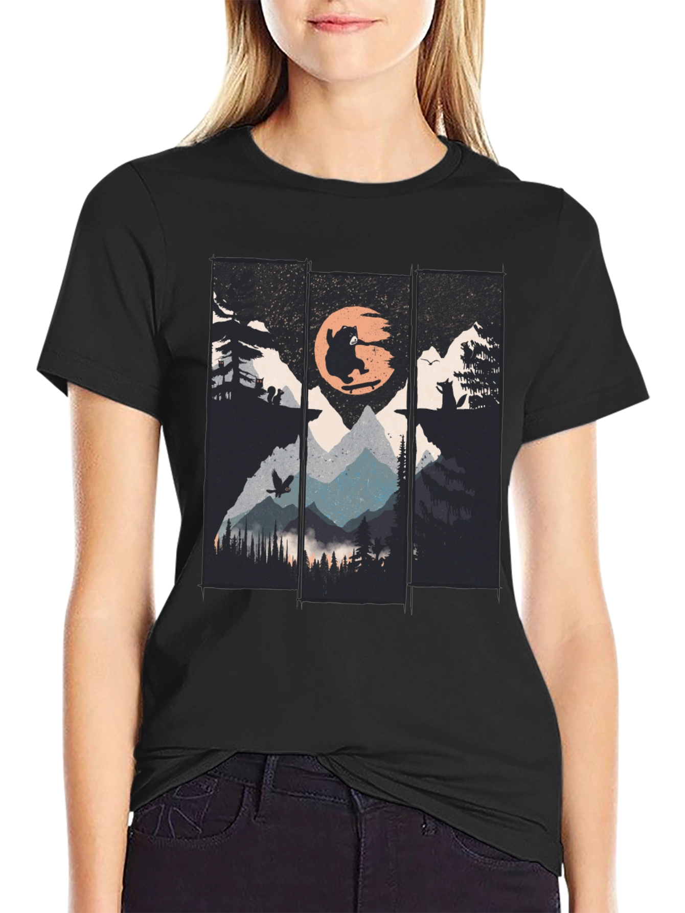 Nature Adventure Graphic T-Shirt
