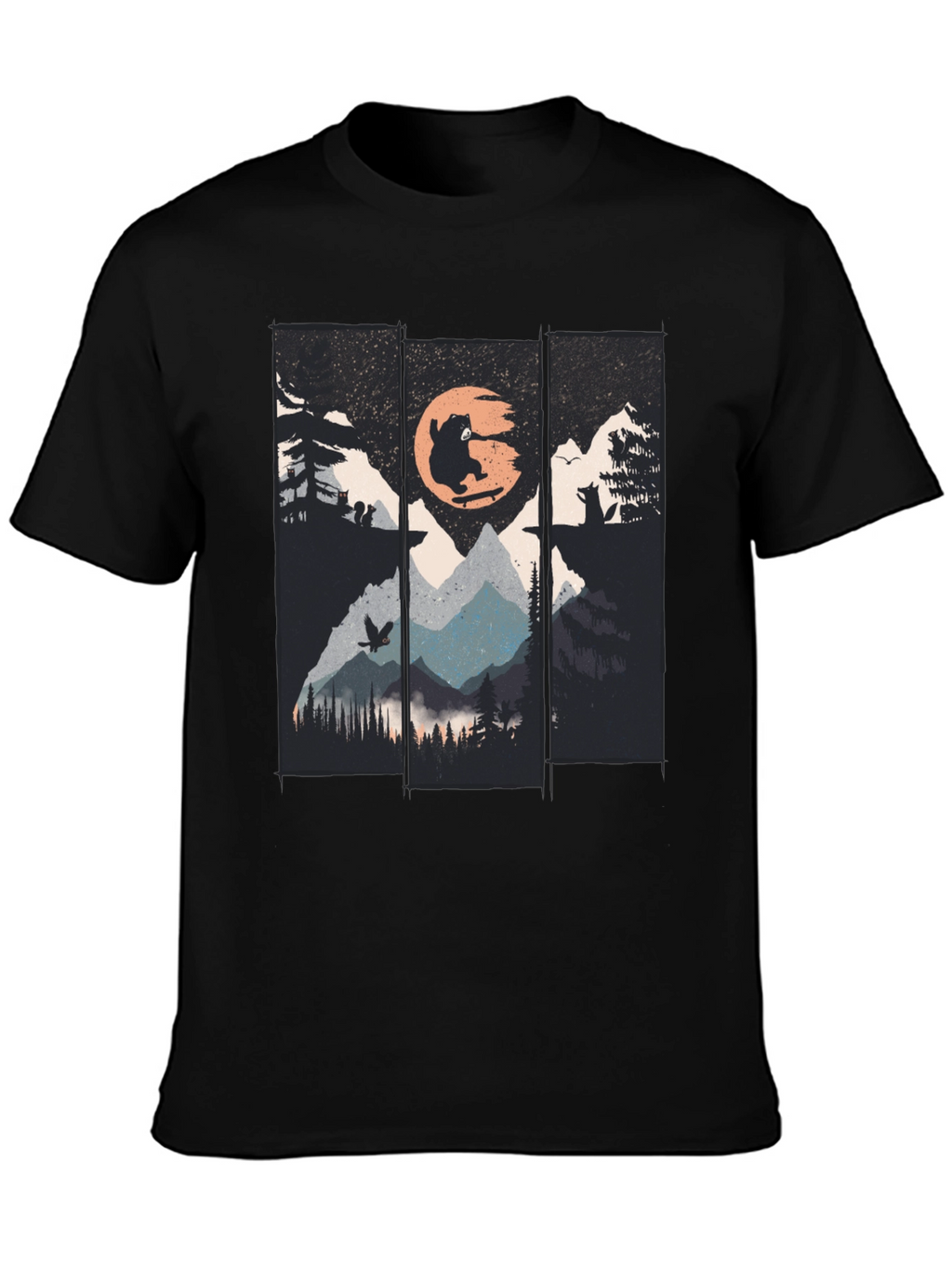 Nature Adventure Graphic T-Shirt