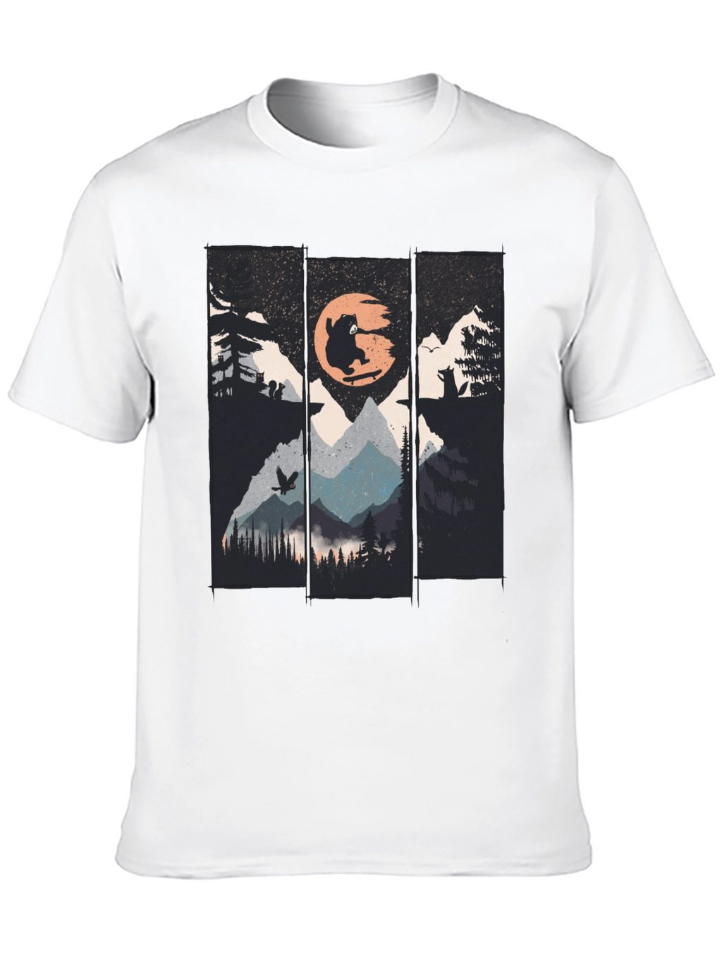 Nature Adventure Graphic T-Shirt