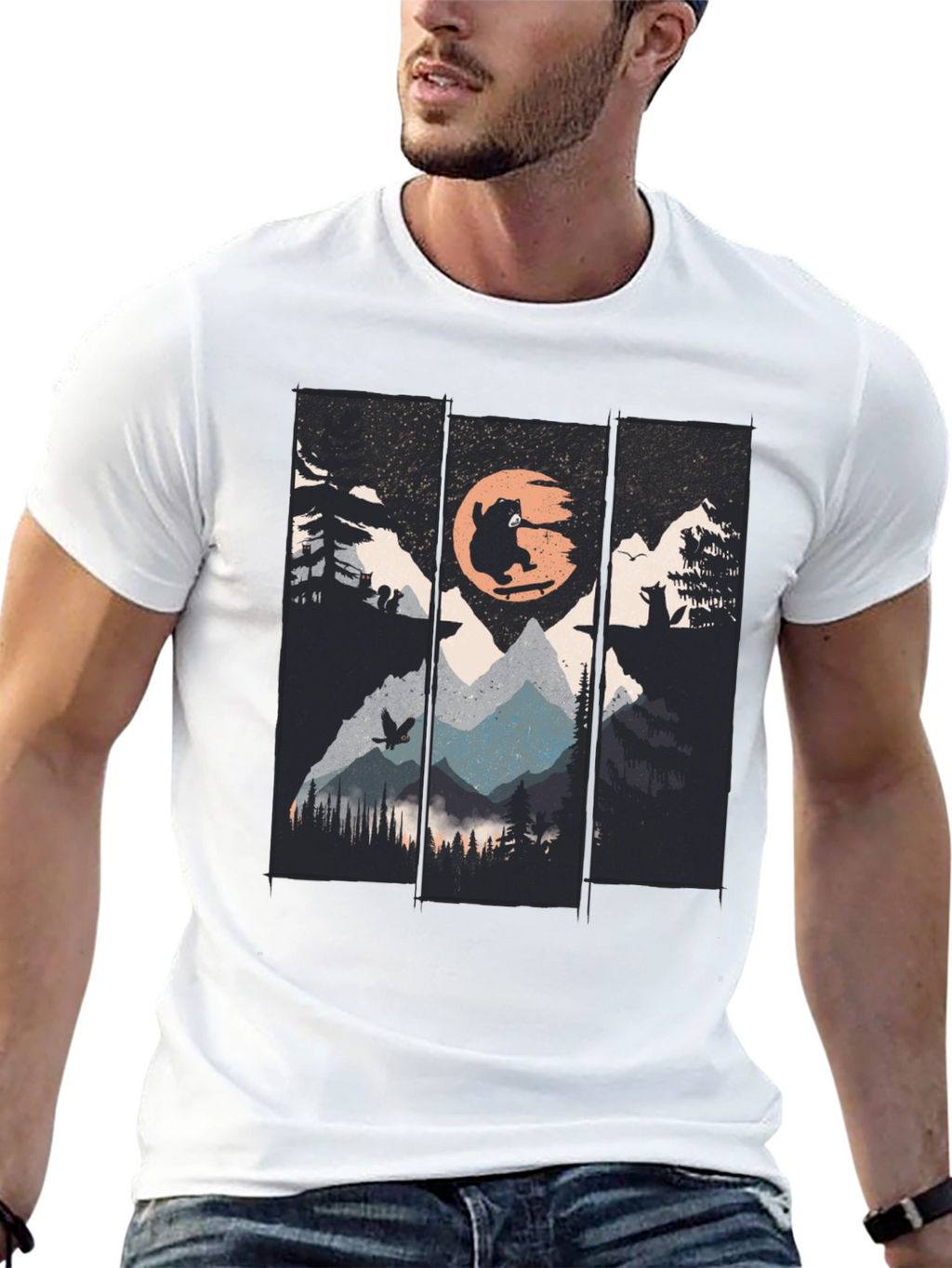Nature Adventure Graphic T-Shirt