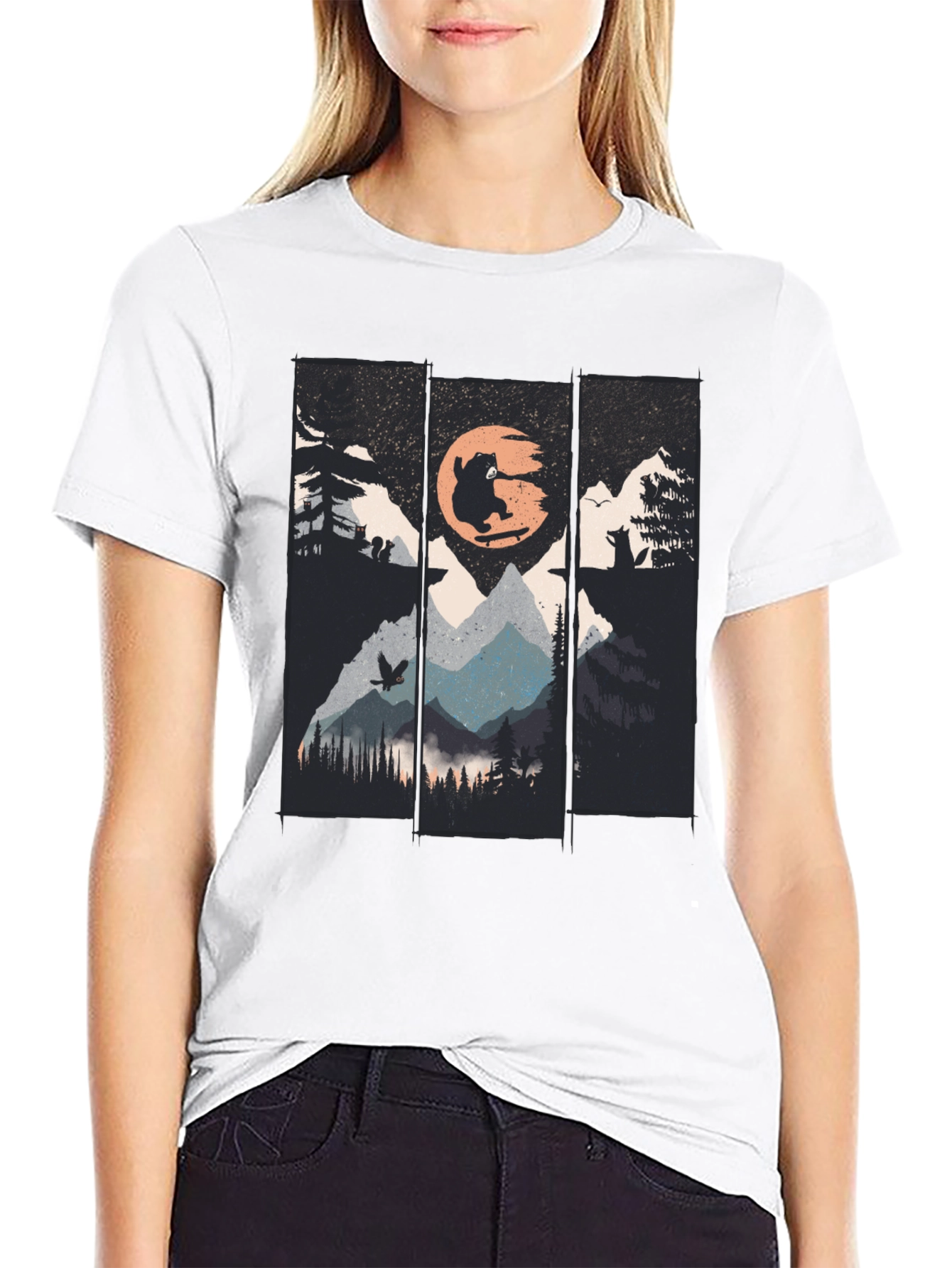 Nature Adventure Graphic T-Shirt