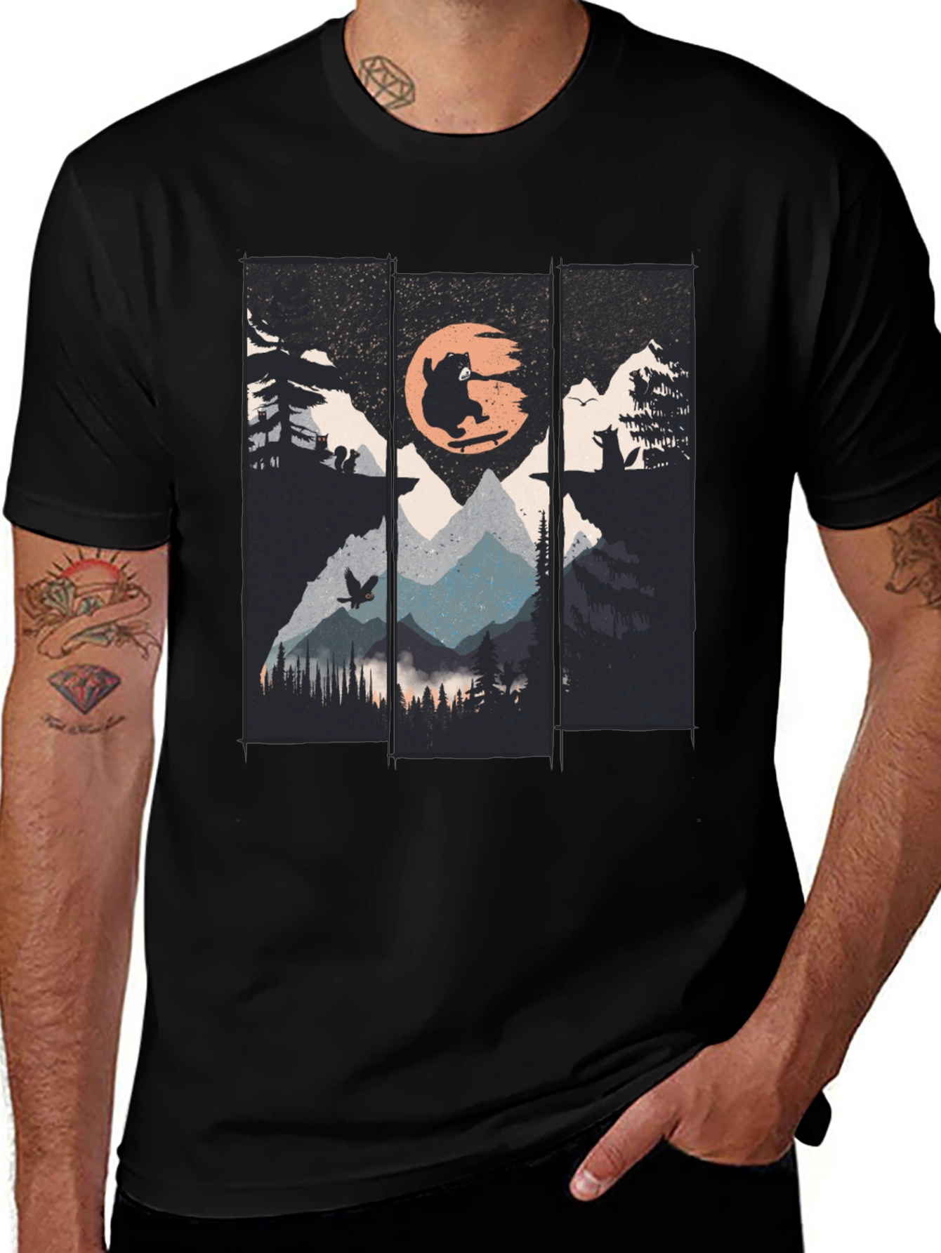 Nature Adventure Graphic T-Shirt