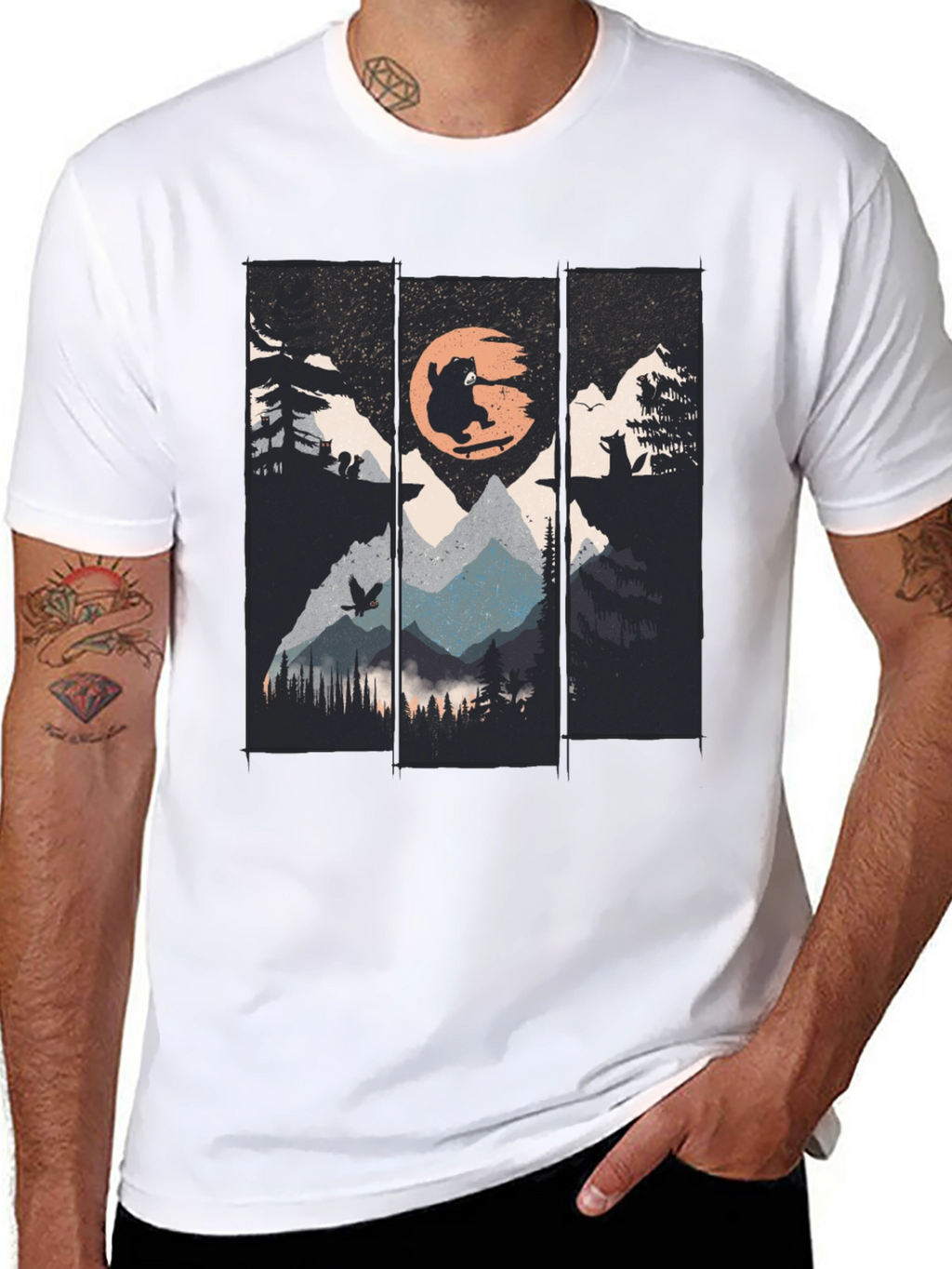 Nature Adventure Graphic T-Shirt
