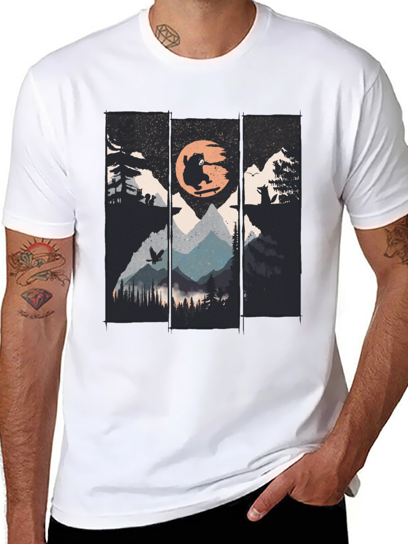Nature Adventure Graphic T-Shirt