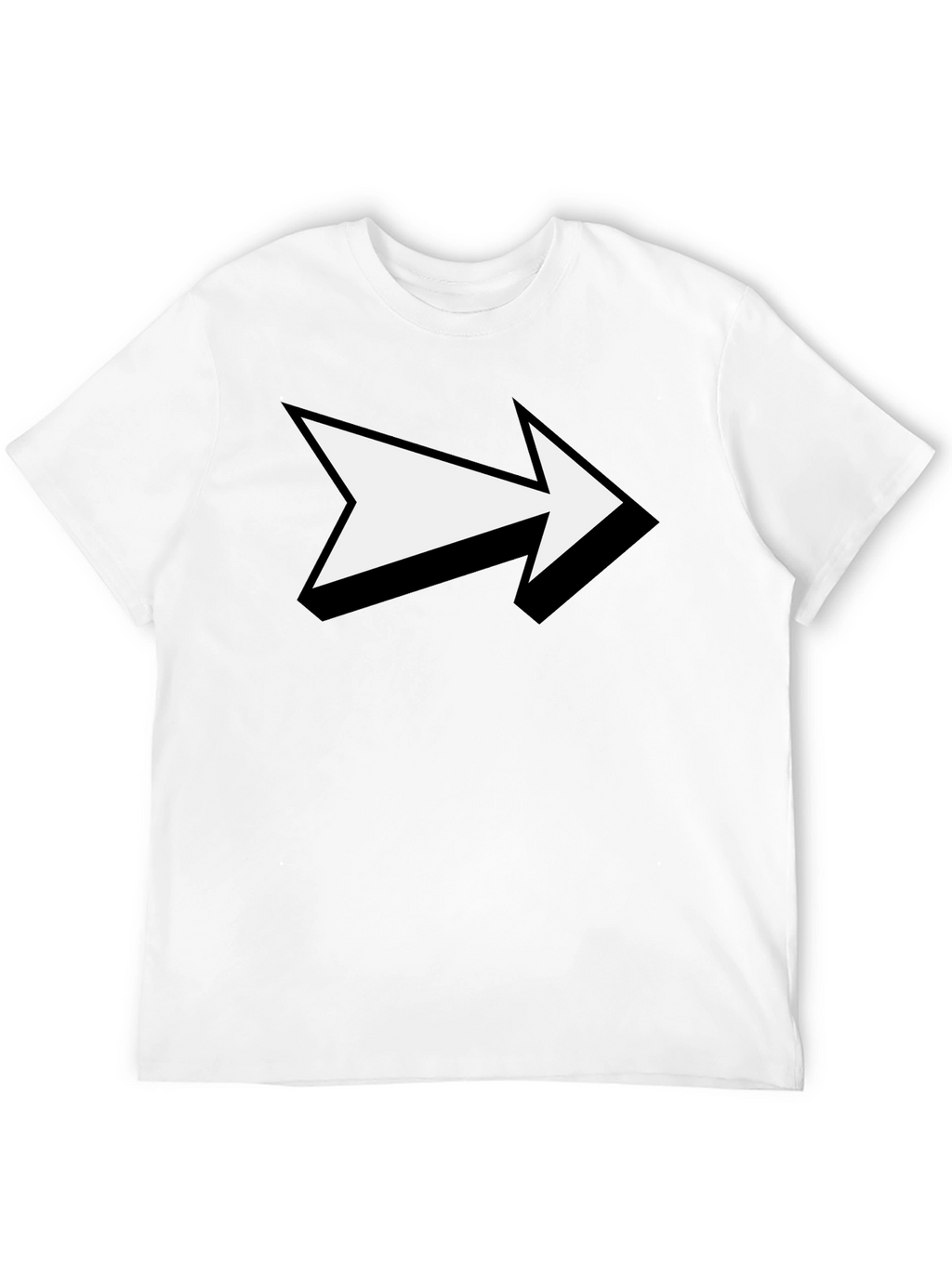 Forward Arrow Black T-Shirt
