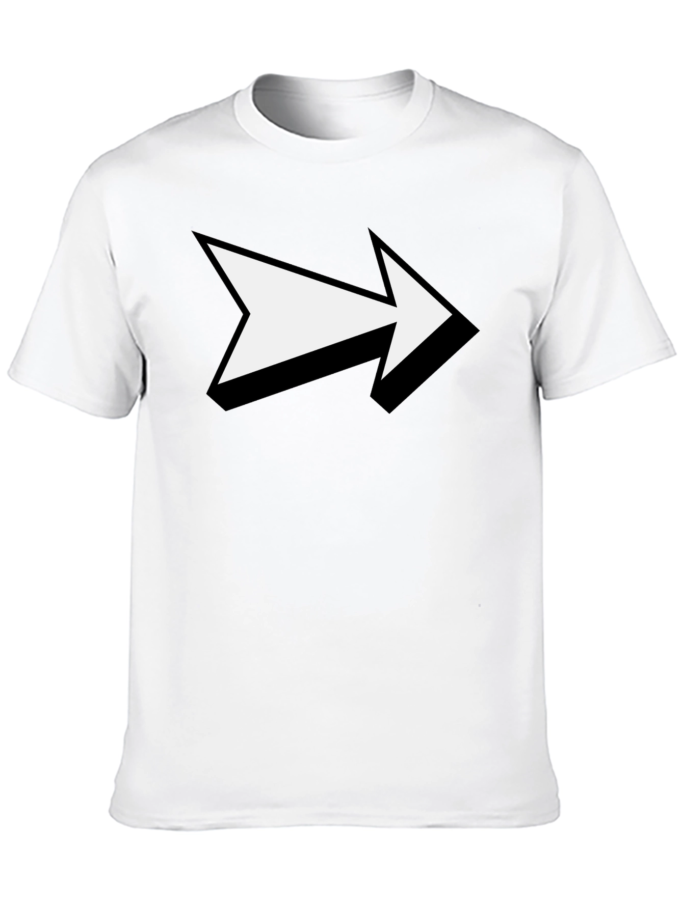 Forward Arrow Black T-Shirt