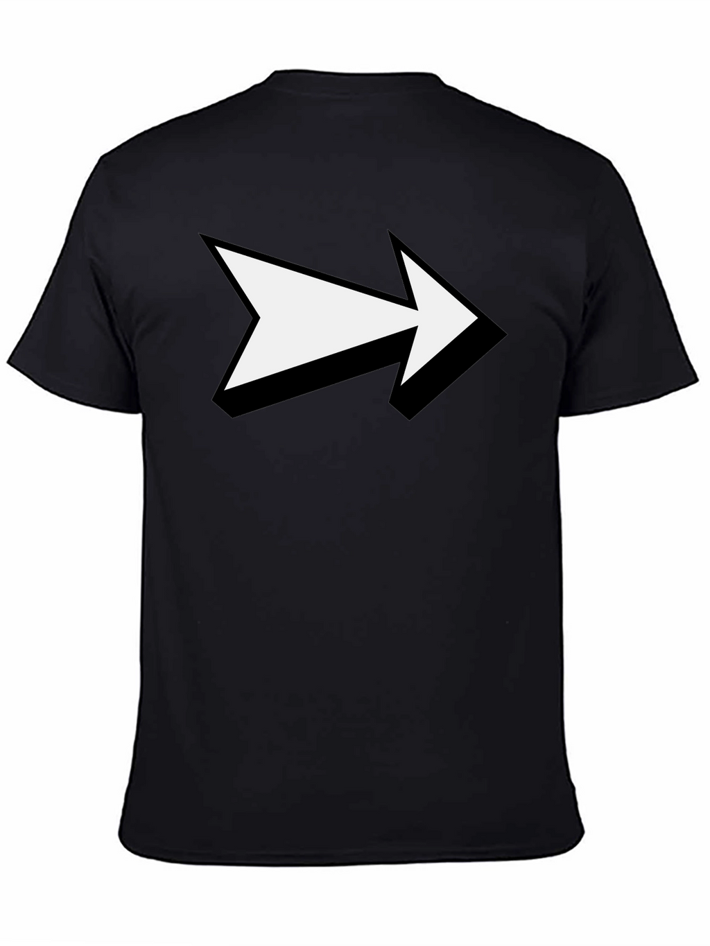 Forward Arrow Black T-Shirt