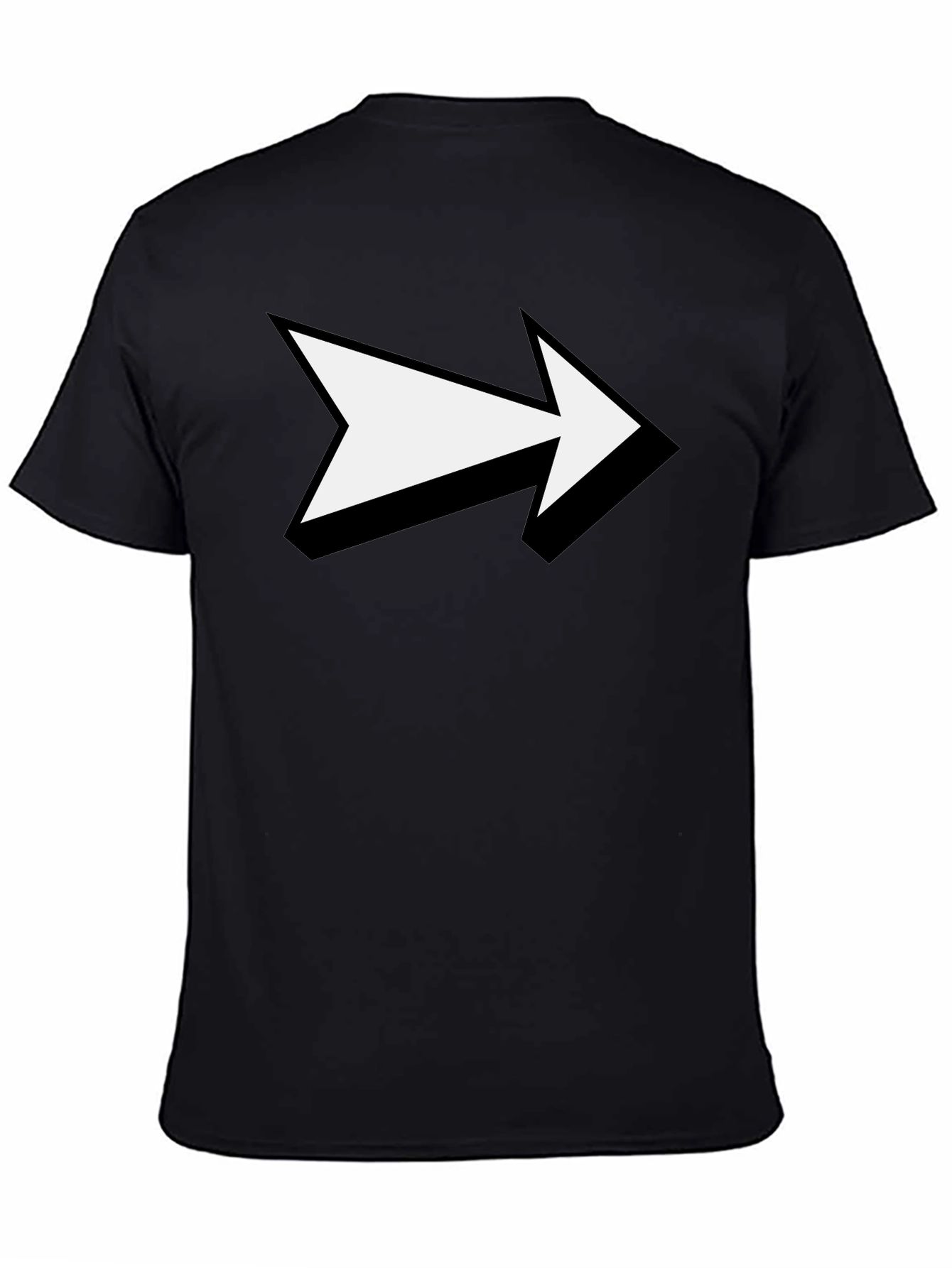 Forward Arrow Black T-Shirt