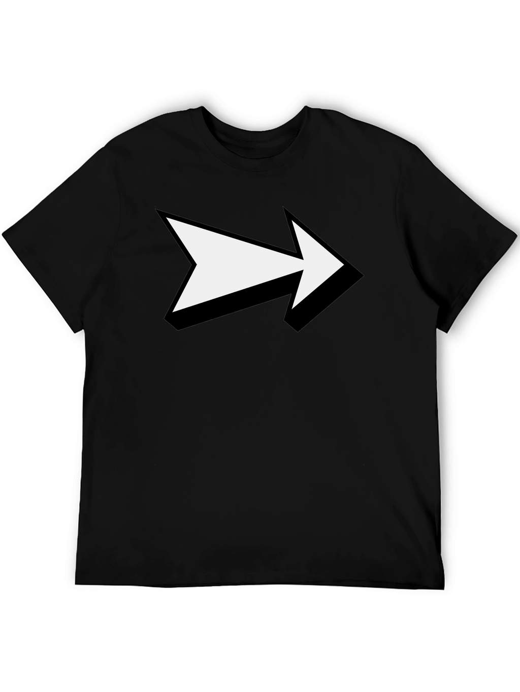 Forward Arrow Black T-Shirt