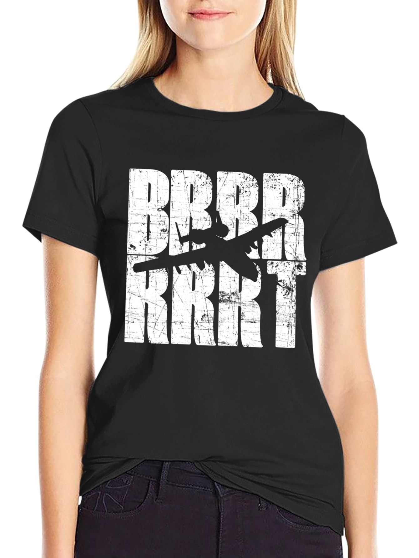 BRRRT A-10 Warthog T-Shirt - Black