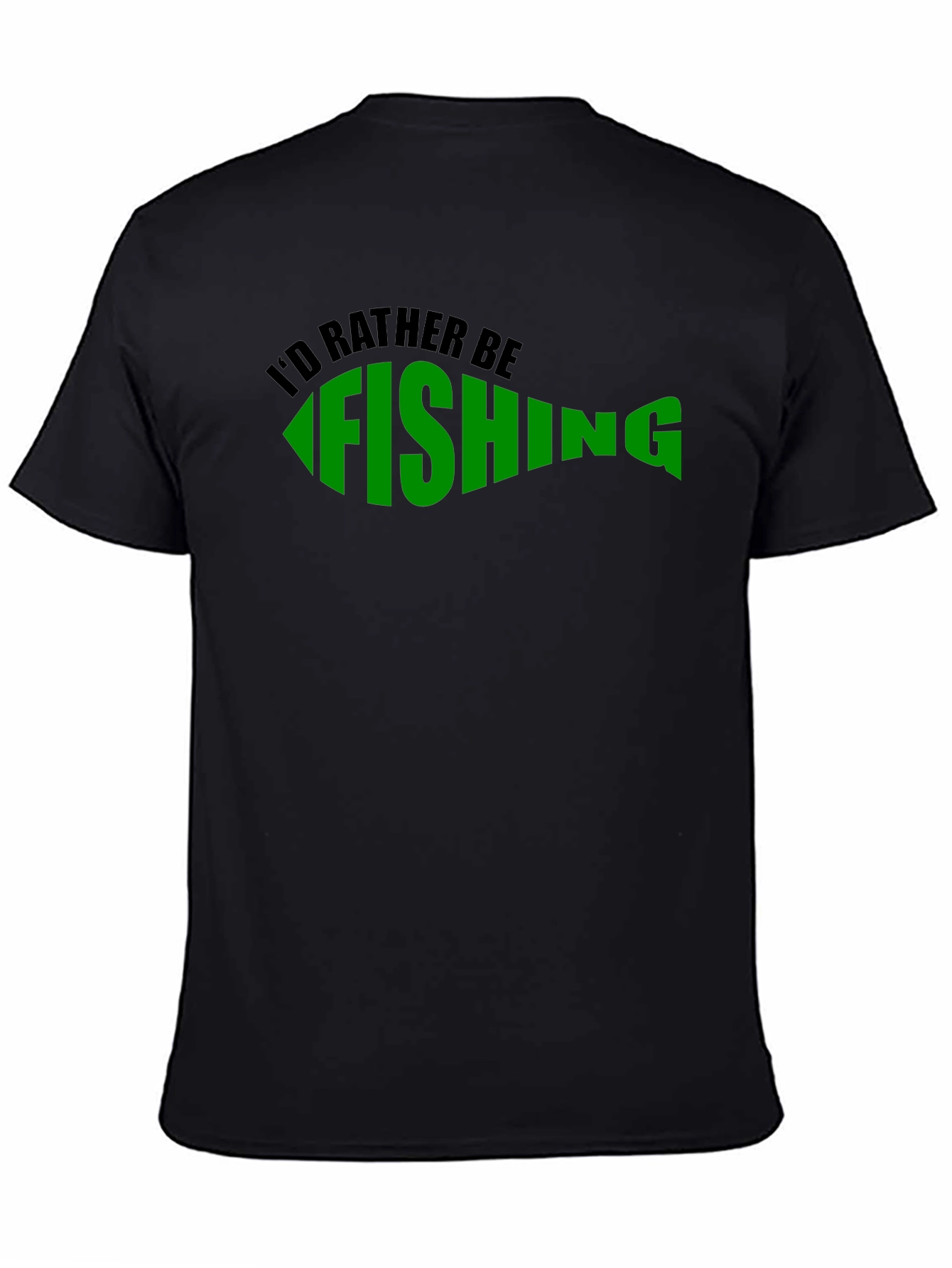 Id Rather Be Fishing Graphic T-Shirt