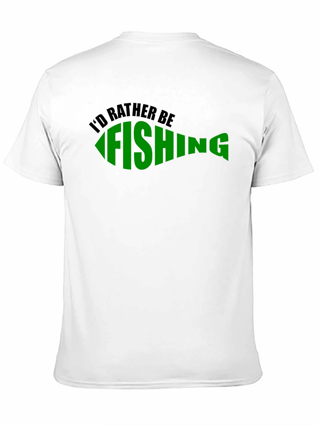 Id Rather Be Fishing Graphic T-Shirt