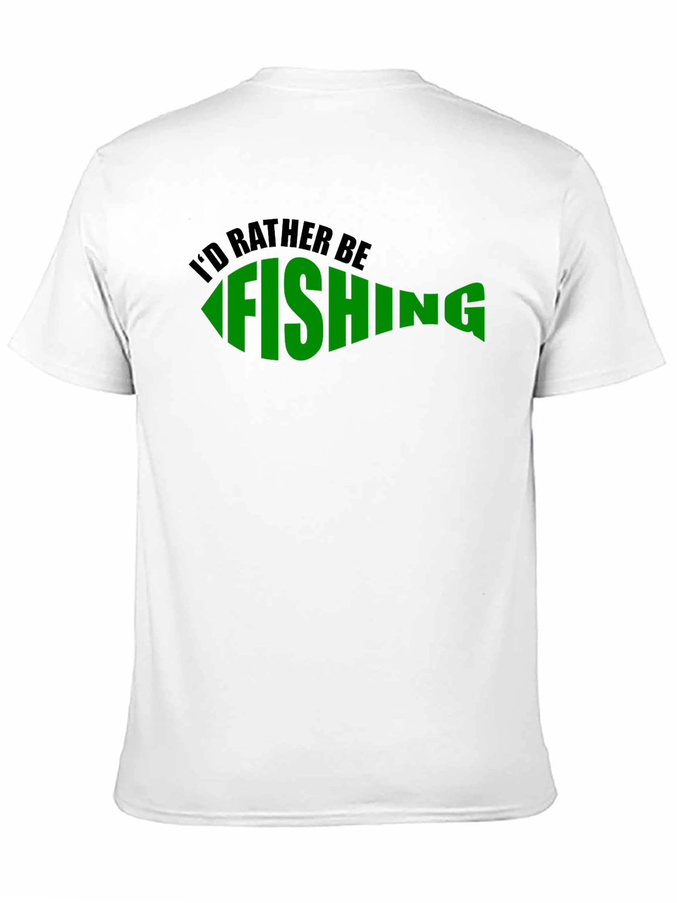 Id Rather Be Fishing Graphic T-Shirt
