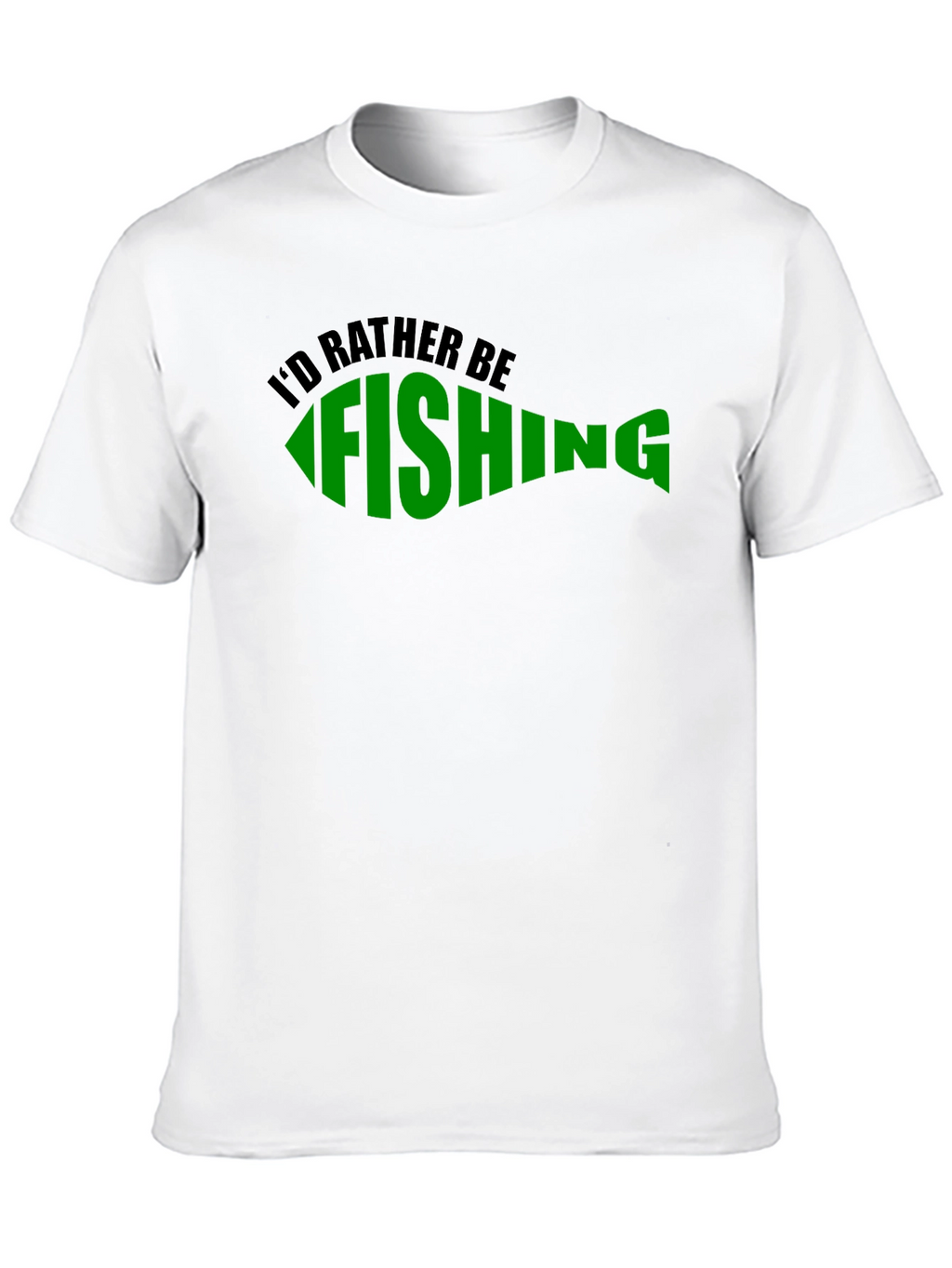 Id Rather Be Fishing Graphic T-Shirt