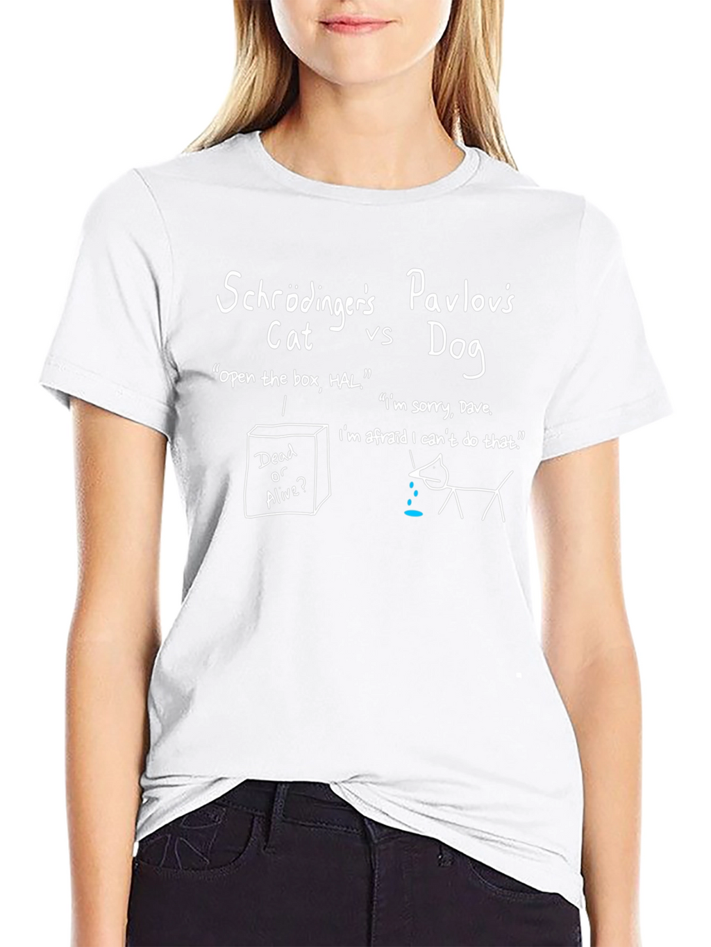 Schrödingers Cat vs. Pavlovs Dog T-Shirt