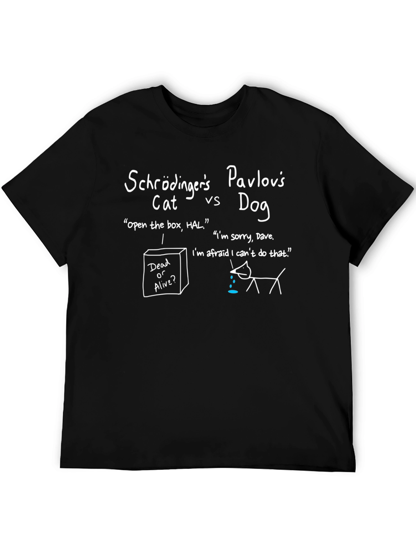 Schrödingers Cat vs. Pavlovs Dog T-Shirt