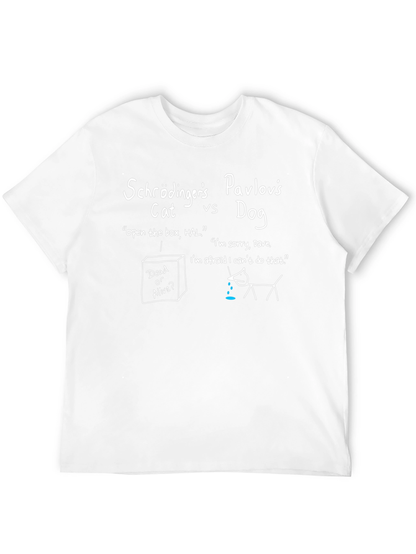 Schrödingers Cat vs. Pavlovs Dog T-Shirt