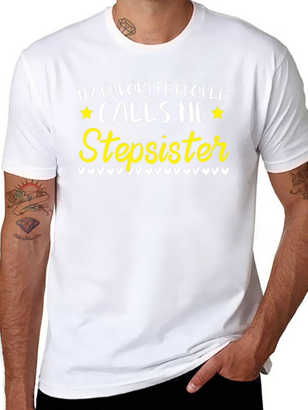 Favorite People Calls Me Stepsister T-Shirt