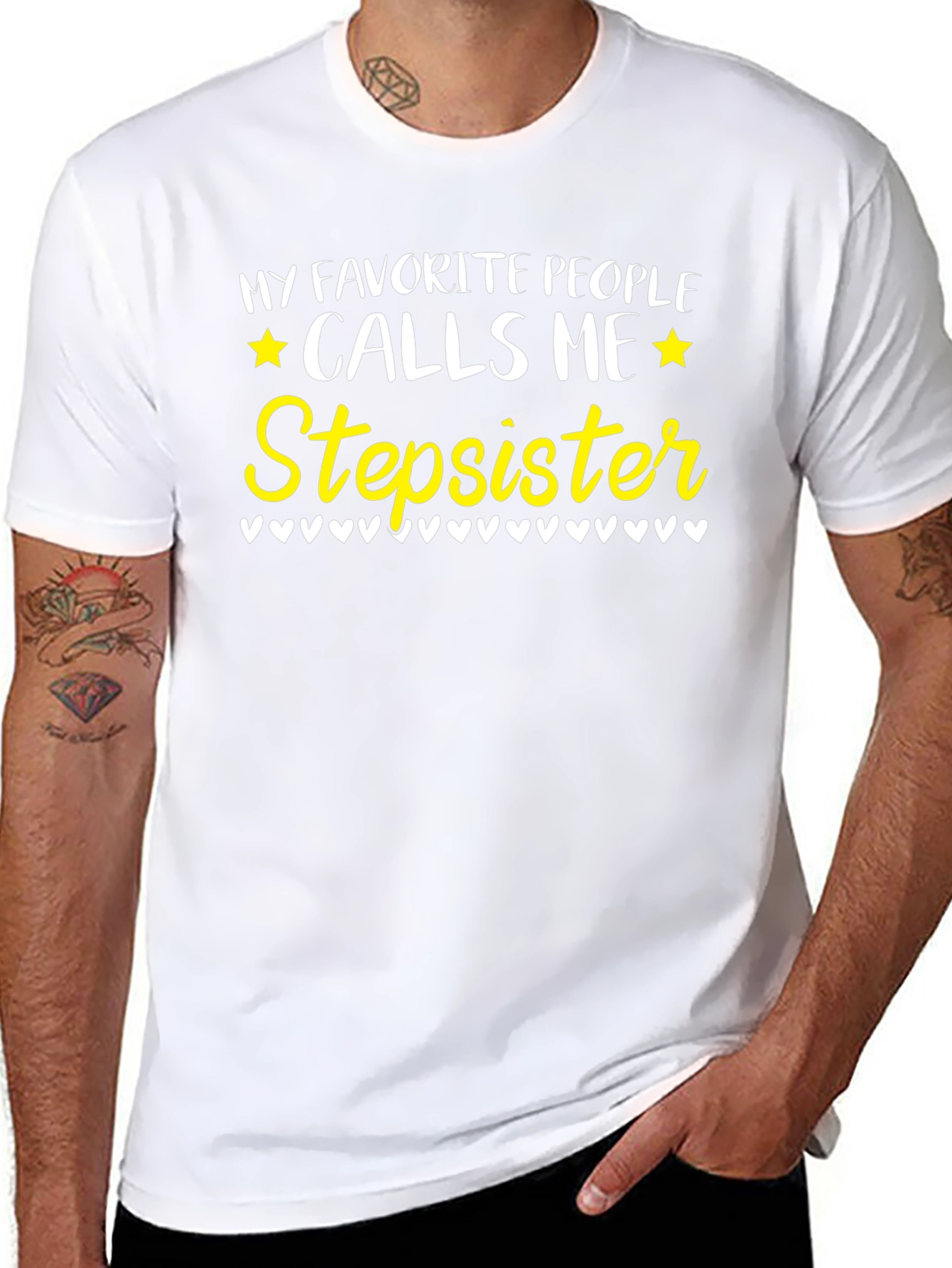 Favorite People Calls Me Stepsister T-Shirt