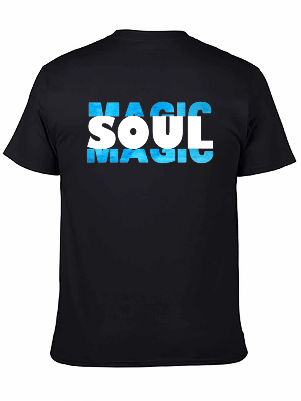 Magic Soul Graphic T-Shirt - Stylish Black Tee
