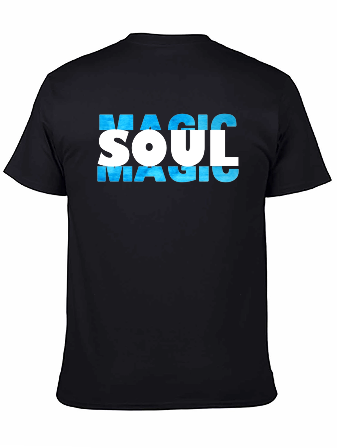 Magic Soul Graphic T-Shirt - Stylish Black Tee