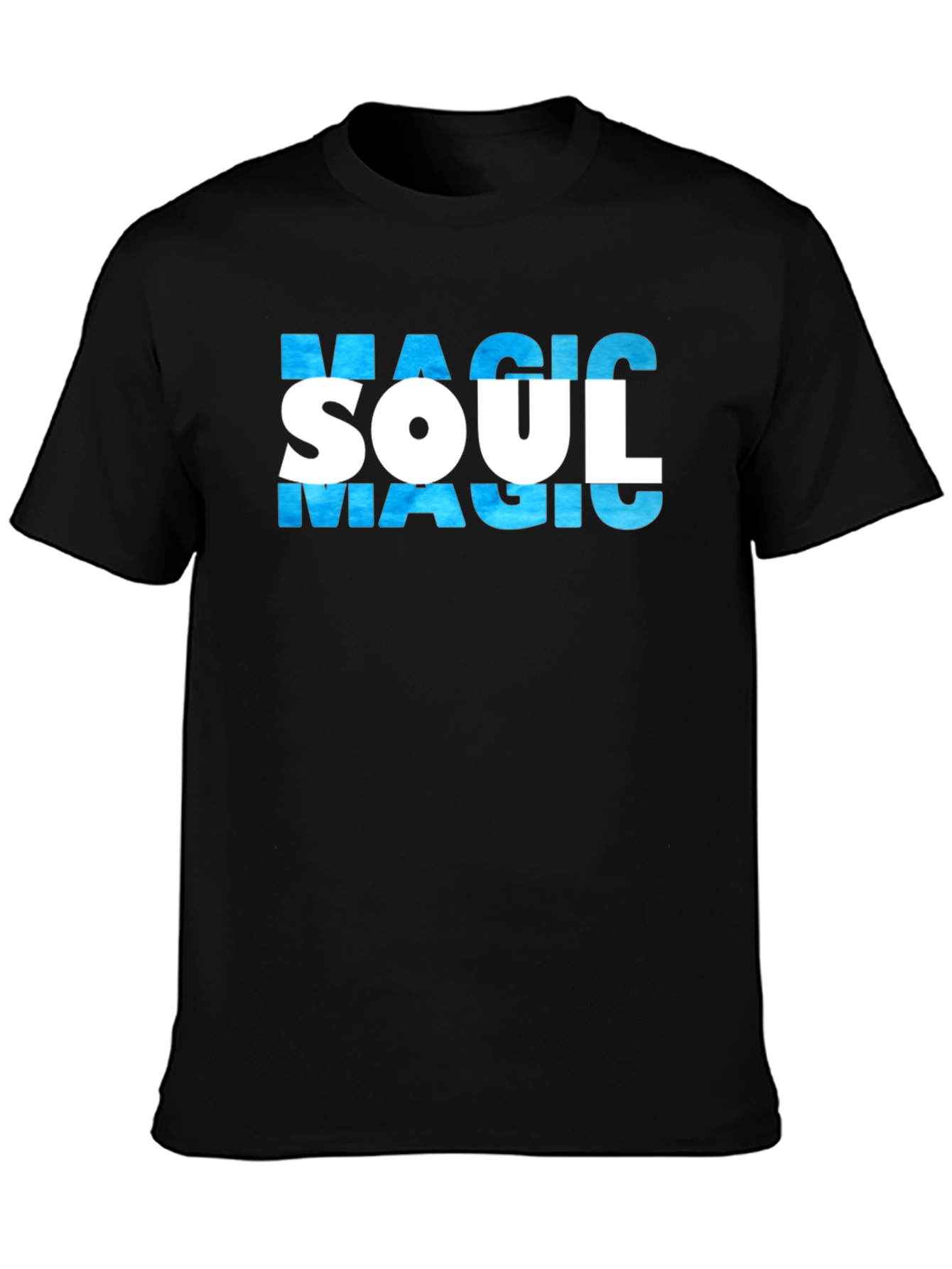 Magic Soul Graphic T-Shirt - Stylish Black Tee