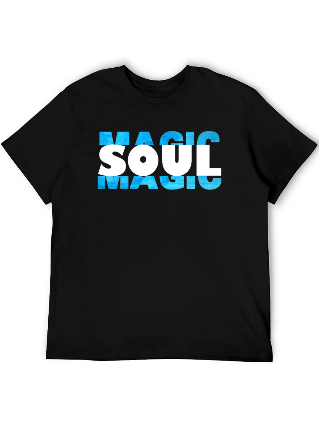 Magic Soul Graphic T-Shirt - Stylish Black Tee