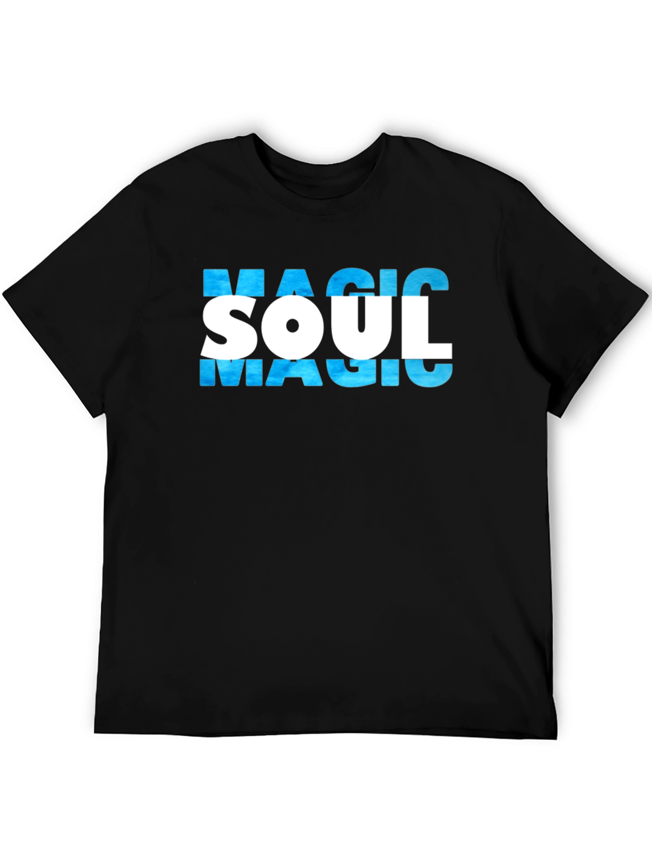 Magic Soul Graphic T-Shirt - Stylish Black Tee
