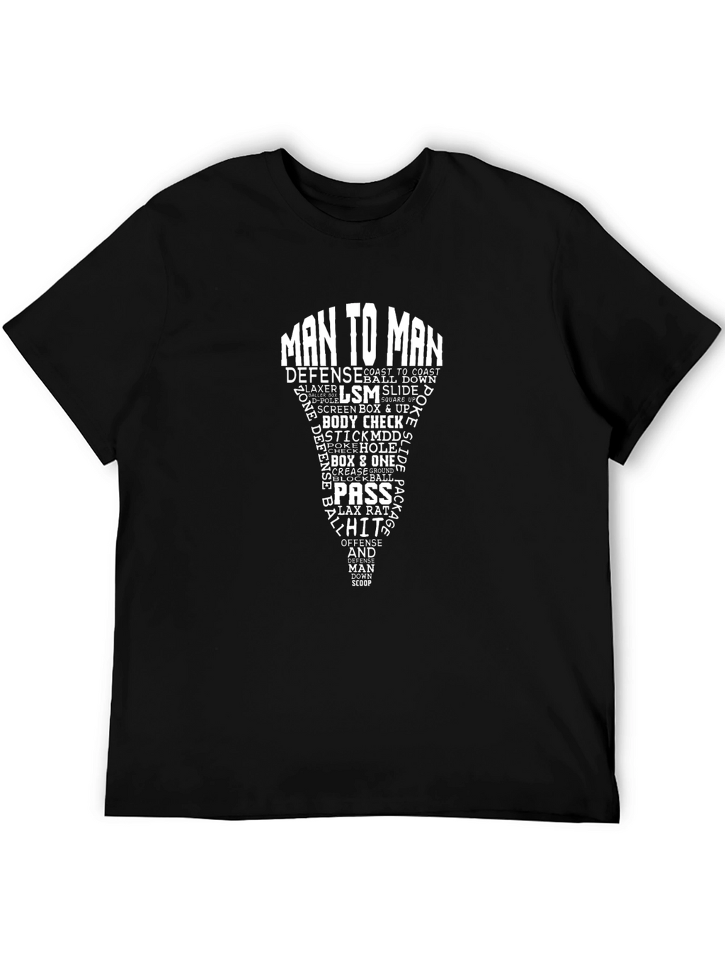 Man to Man Lacrosse Tee