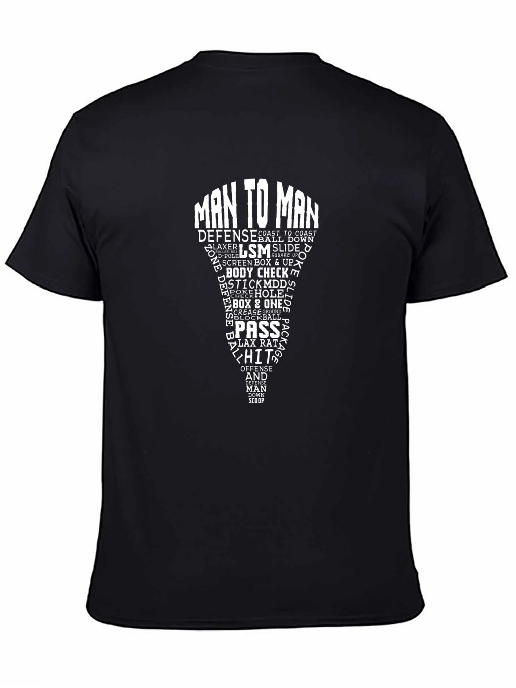 Man to Man Lacrosse Tee