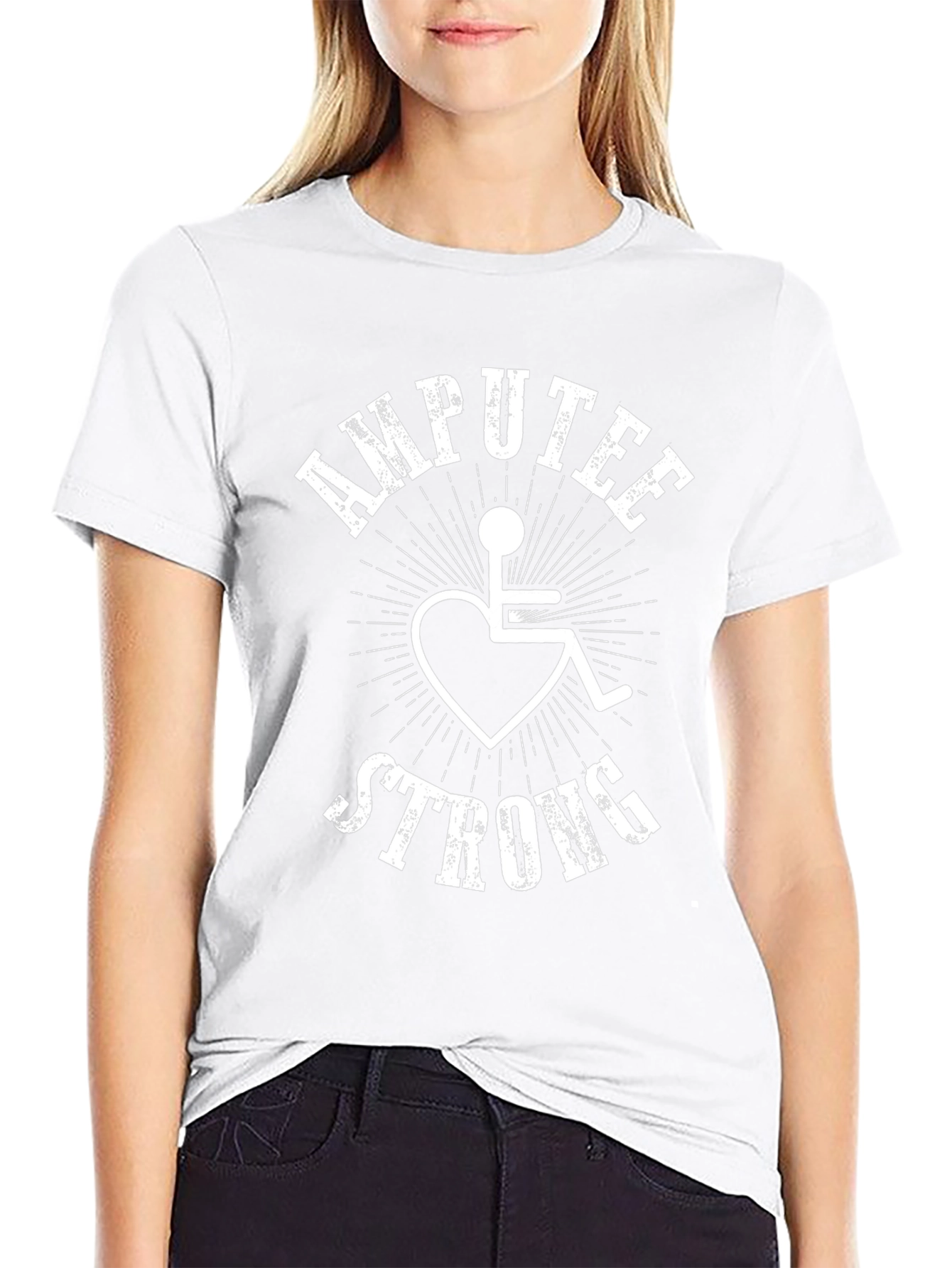 Amputee Strong Graphic T-Shirt