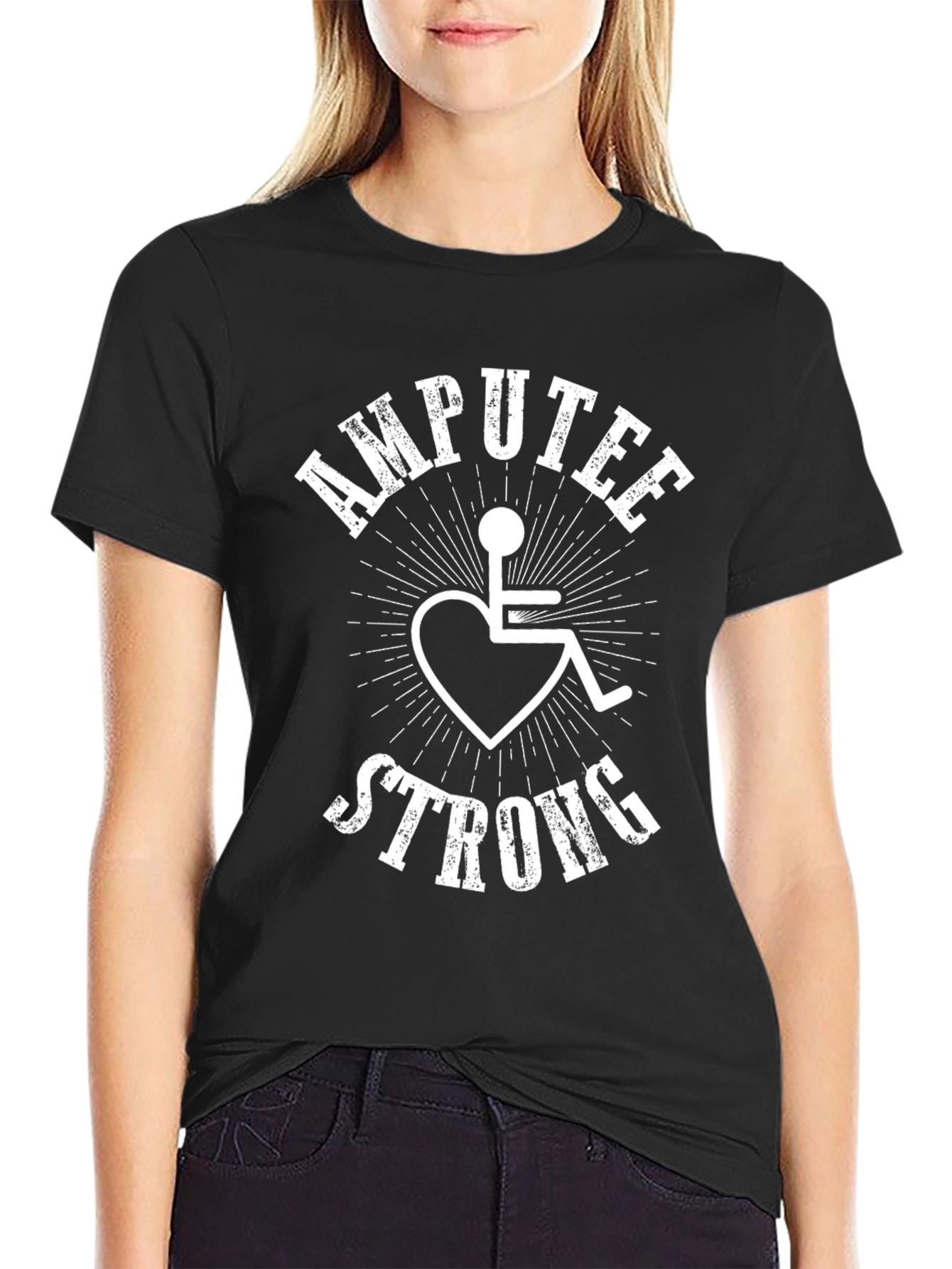 Amputee Strong Graphic T-Shirt