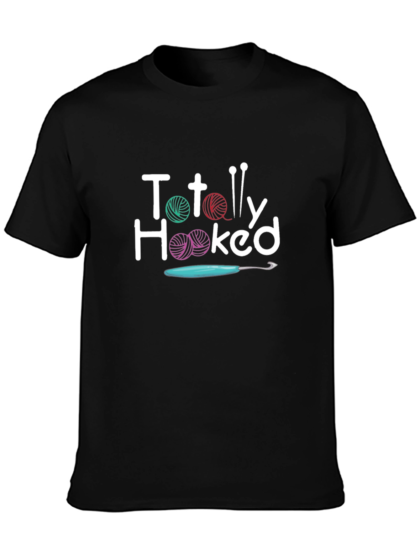 Totally Hooked Crochet T-Shirt