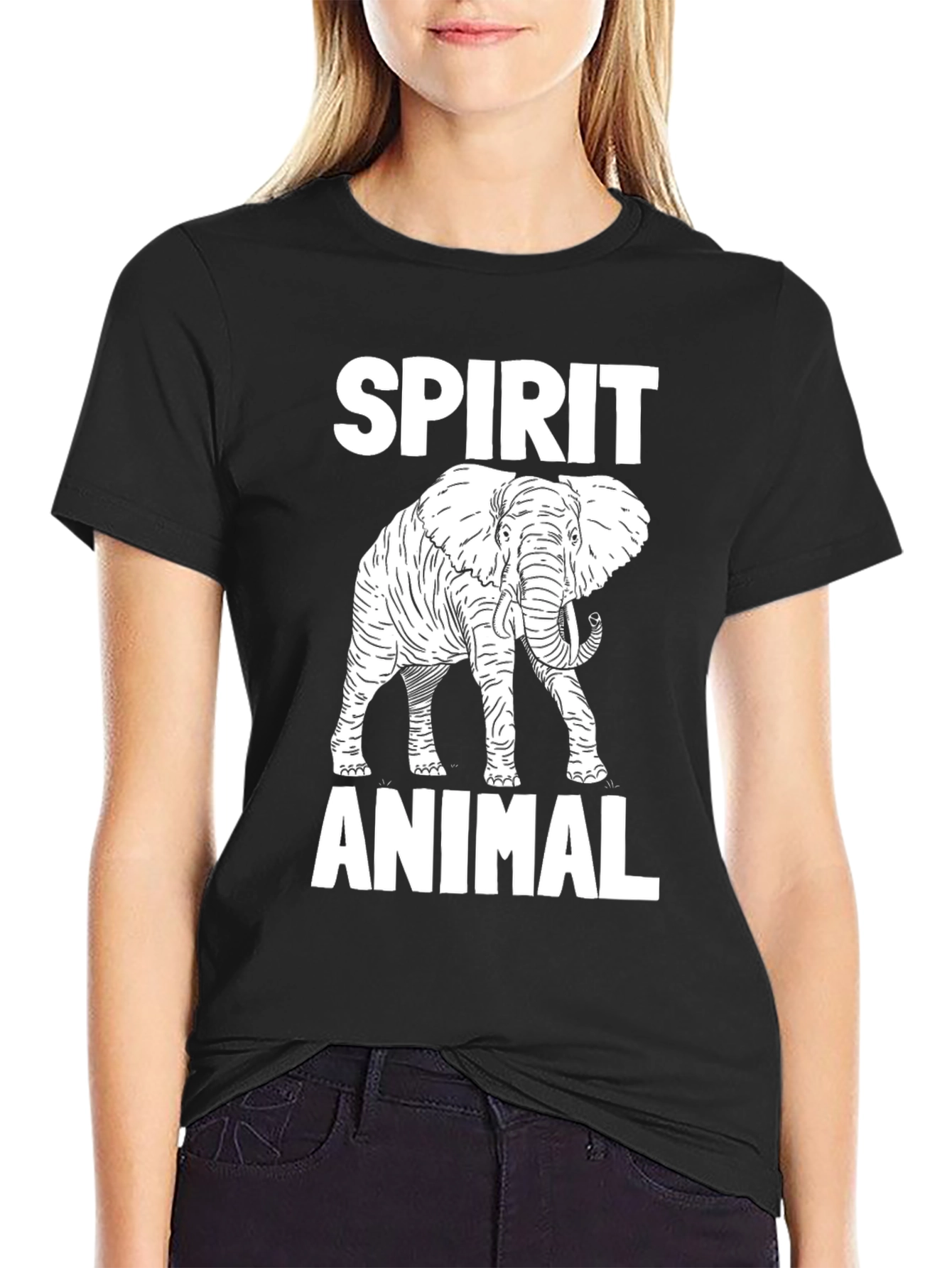 Spirit Animal Elephant Graphic Tee - Unisex
