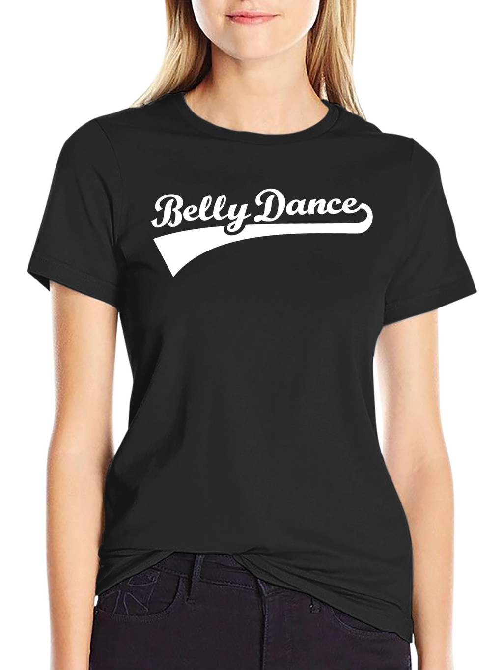 Belly Dance Black T-Shirt